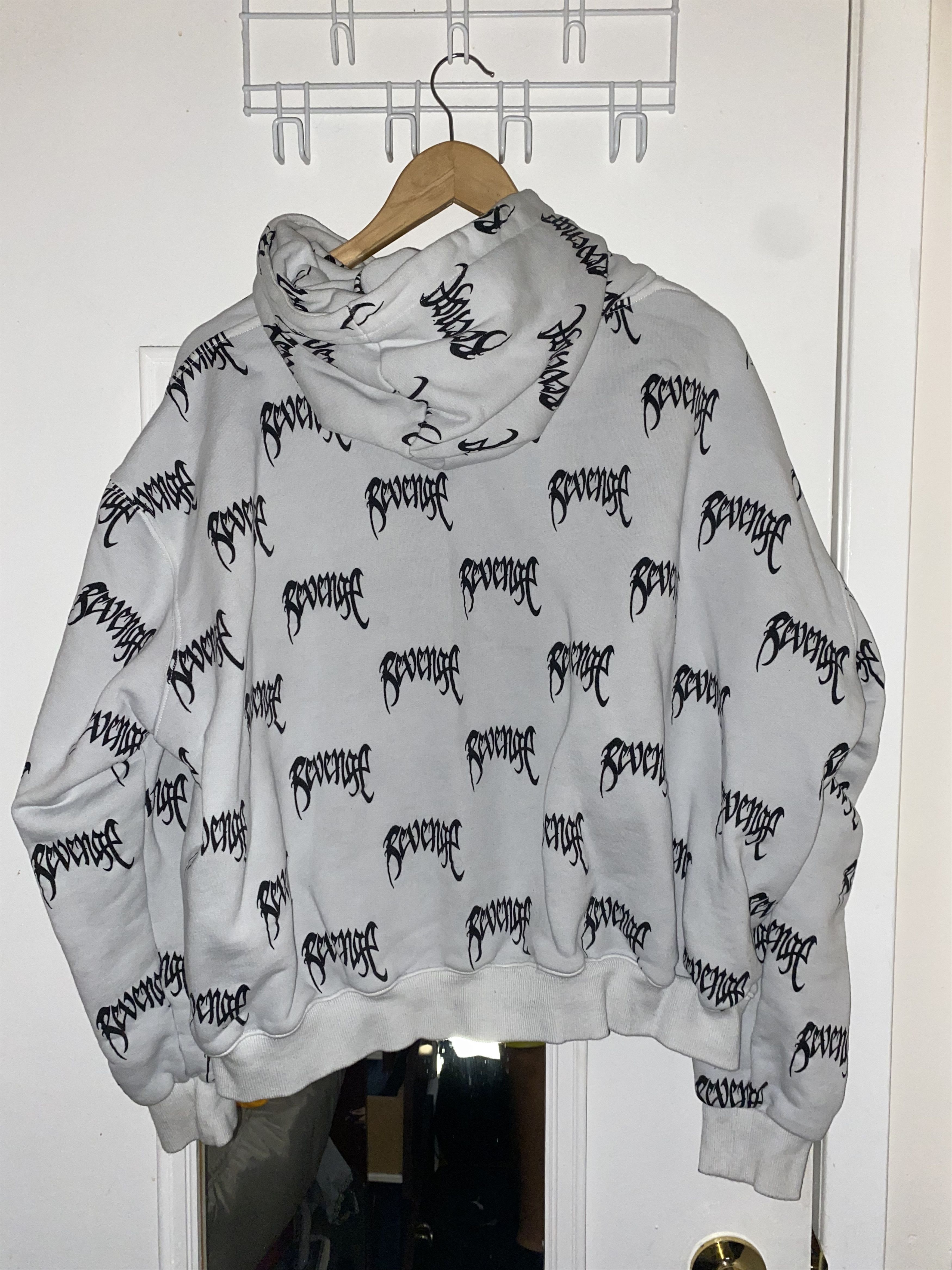 Revenge Revenge White Massacre Hoodie Size US M / EU 48-50 / 2 - 2 Thumbnail