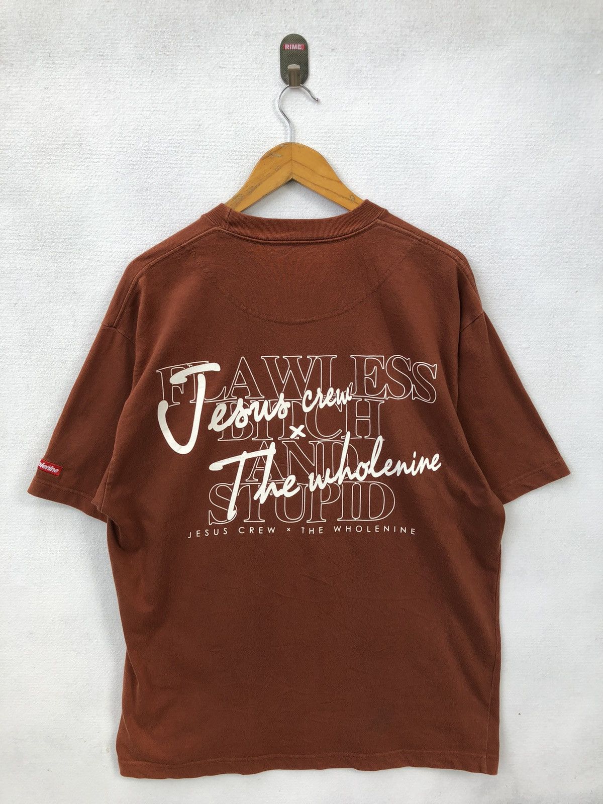 Designer × Star Of Hollywood Pamela Anderson Jesus Crew & The Wholenine Tee Size US XL / EU 56 / 4 - 6 Thumbnail