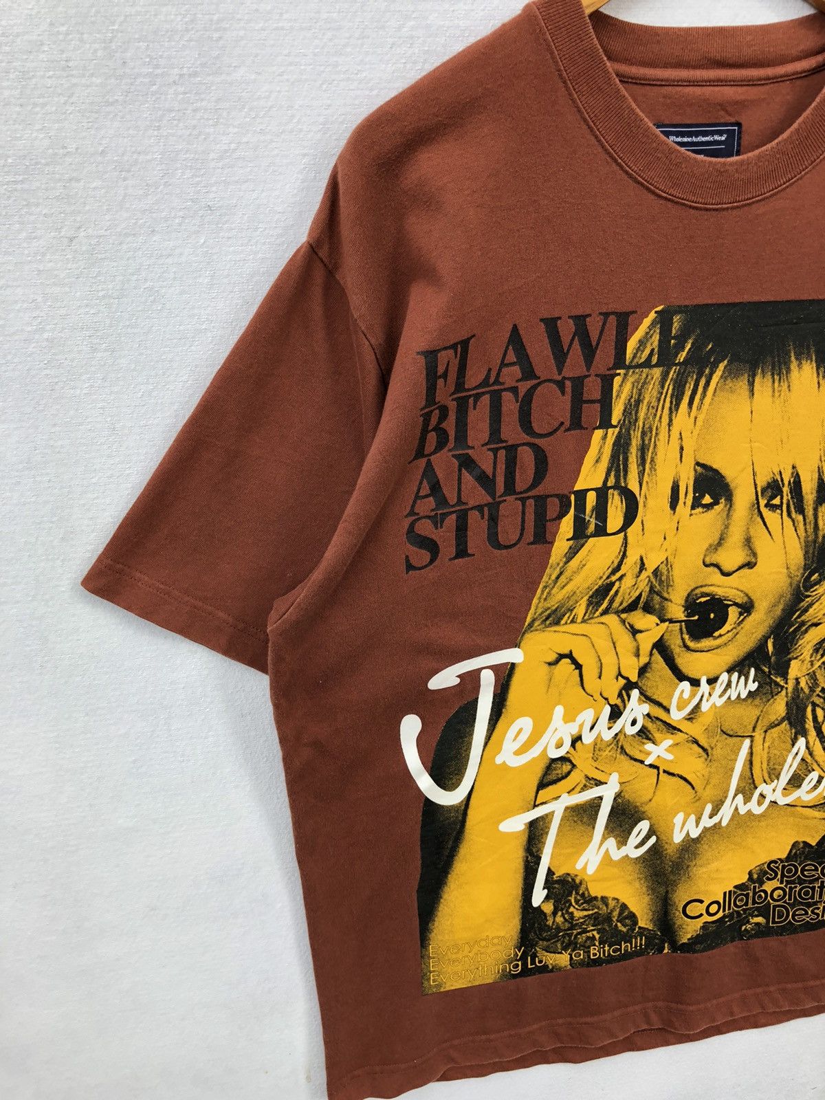 Designer × Star Of Hollywood Pamela Anderson Jesus Crew & The Wholenine Tee Size US XL / EU 56 / 4 - 3 Thumbnail