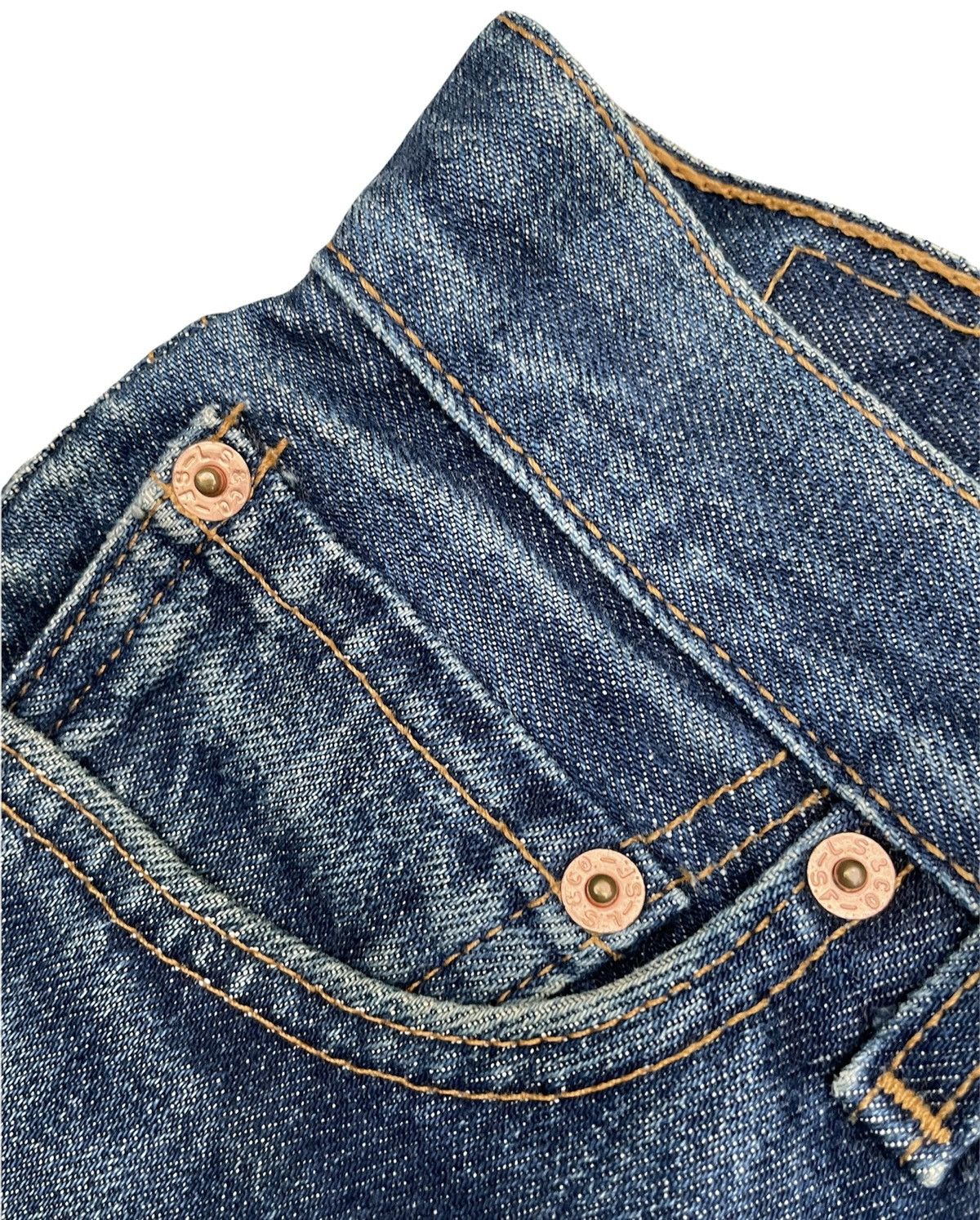 Levi's × Vintage Levi’s 501 e 1998 Usa Aging Wash & Distressed Size US 28 / EU 44 - 8 Thumbnail