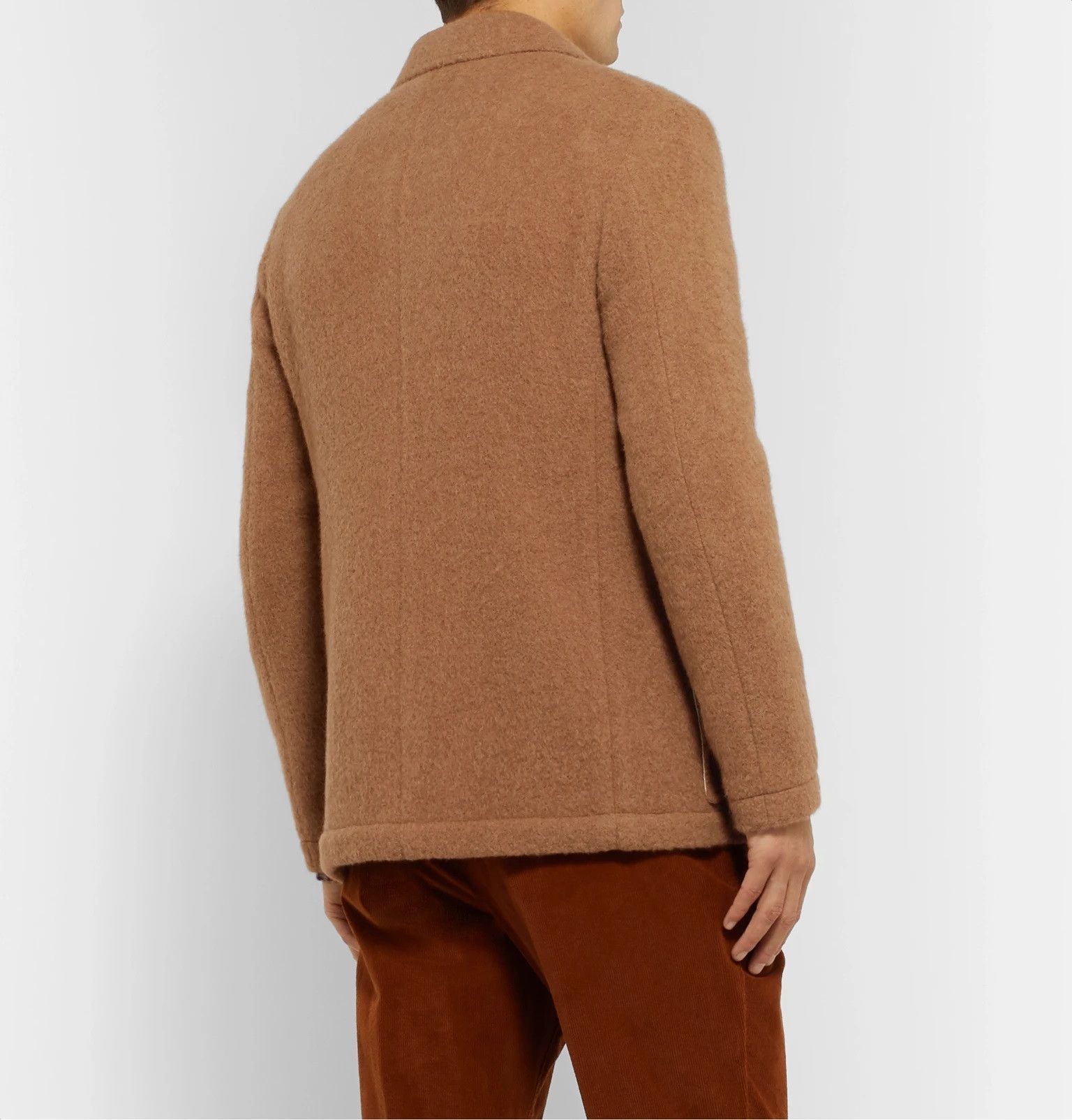 MP Massimo Piombo Massimo Piombo Klee Jacket - Camel Alpaca Size US S / EU 44-46 / 1 - 3 Thumbnail