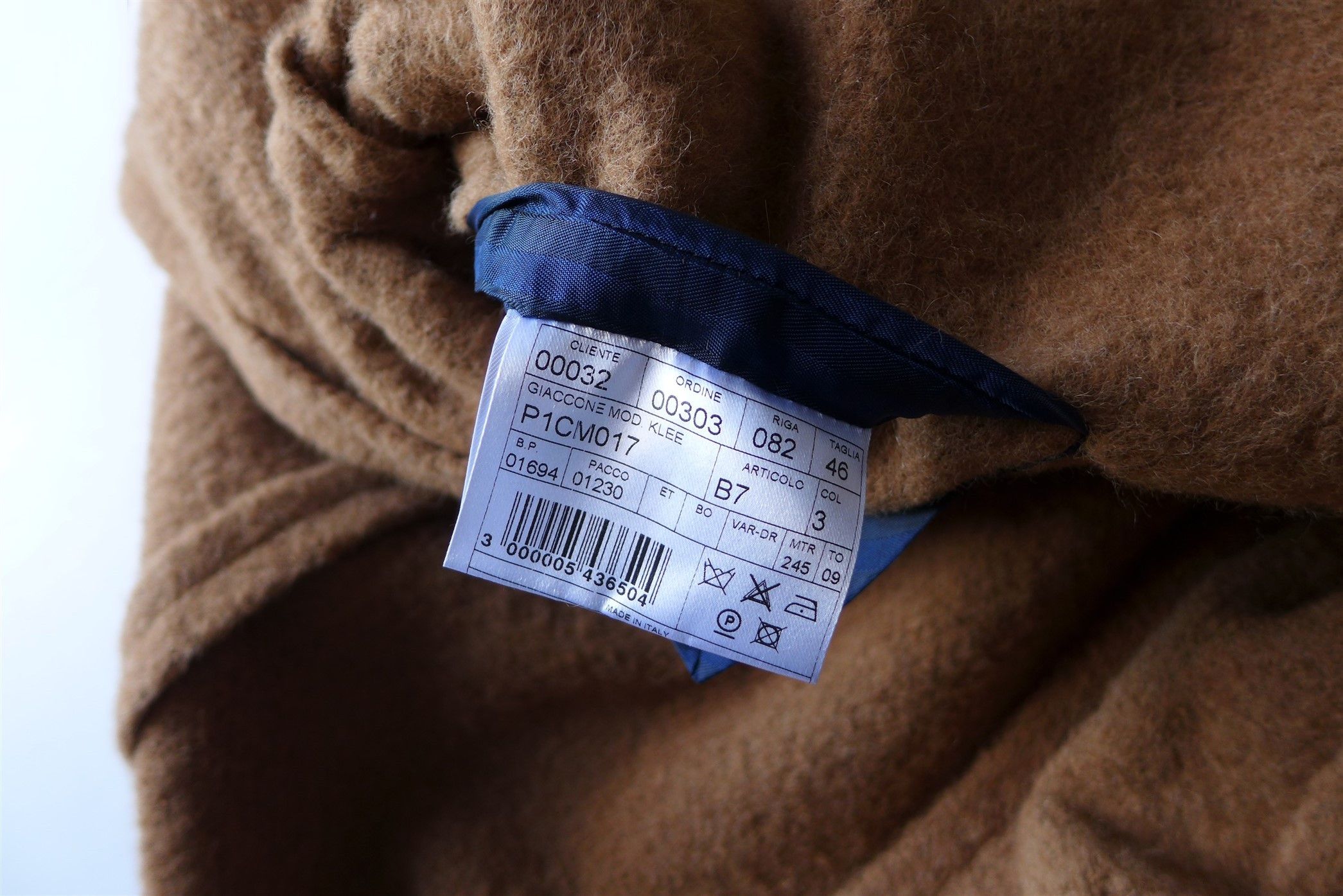 MP Massimo Piombo Massimo Piombo Klee Jacket - Camel Alpaca Size US S / EU 44-46 / 1 - 10 Thumbnail