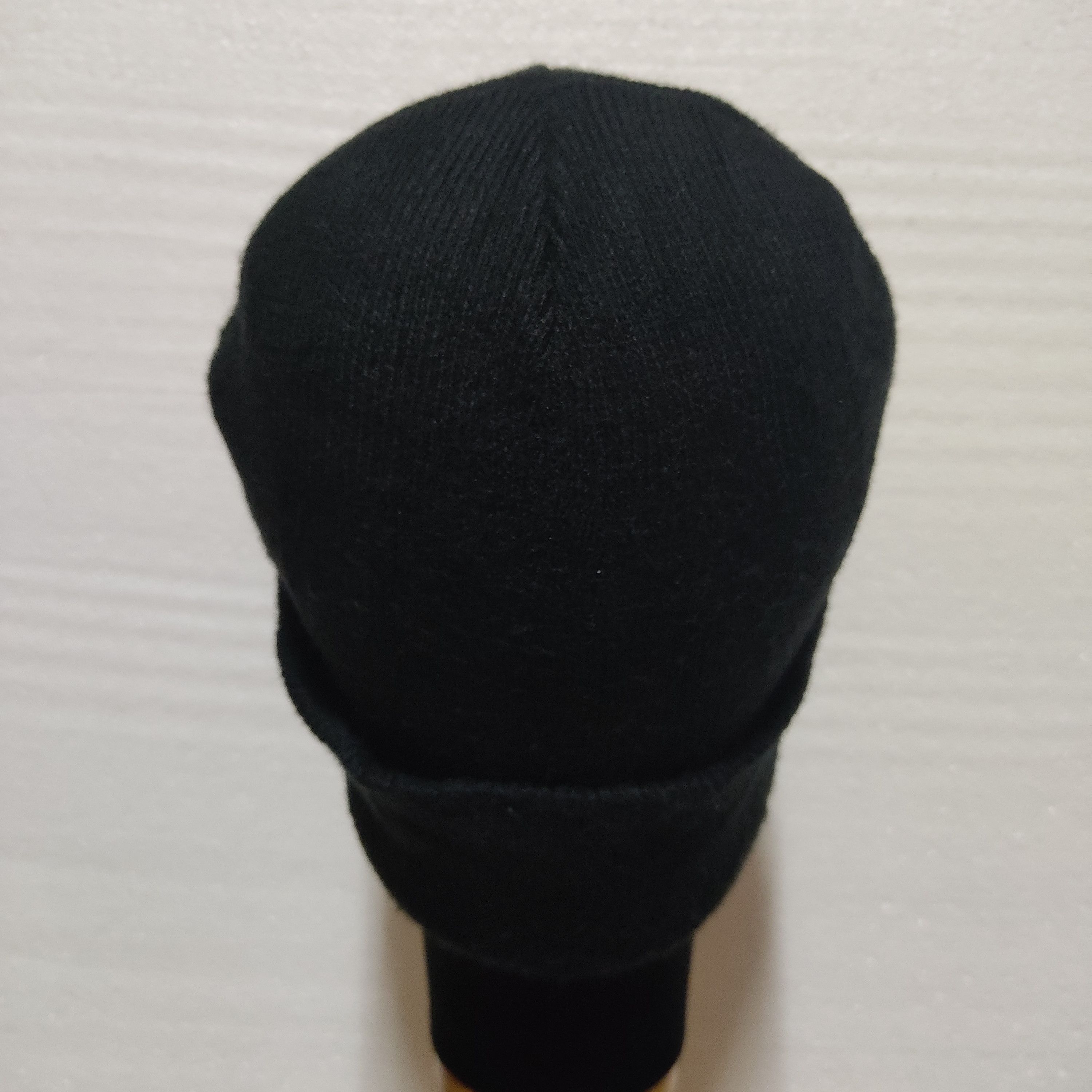 Japanese Brand " Get Out Fuck Down " Black Beanie Hats Size ONE SIZE - 4 Thumbnail