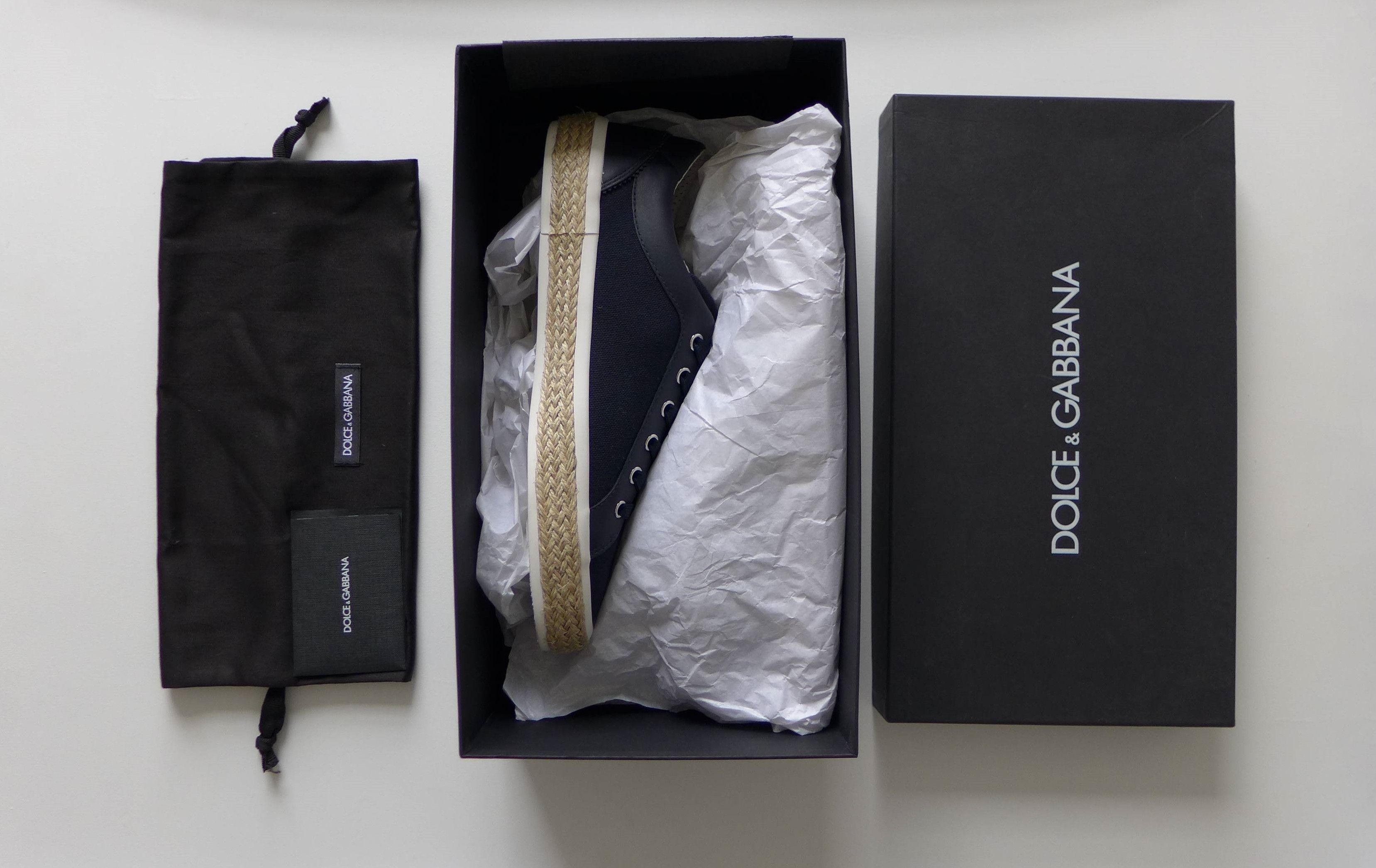 Dolce & Gabbana Dolce & Gabbana Howen Sneakers - Navy Size US 8 / EU 41 - 11 Thumbnail