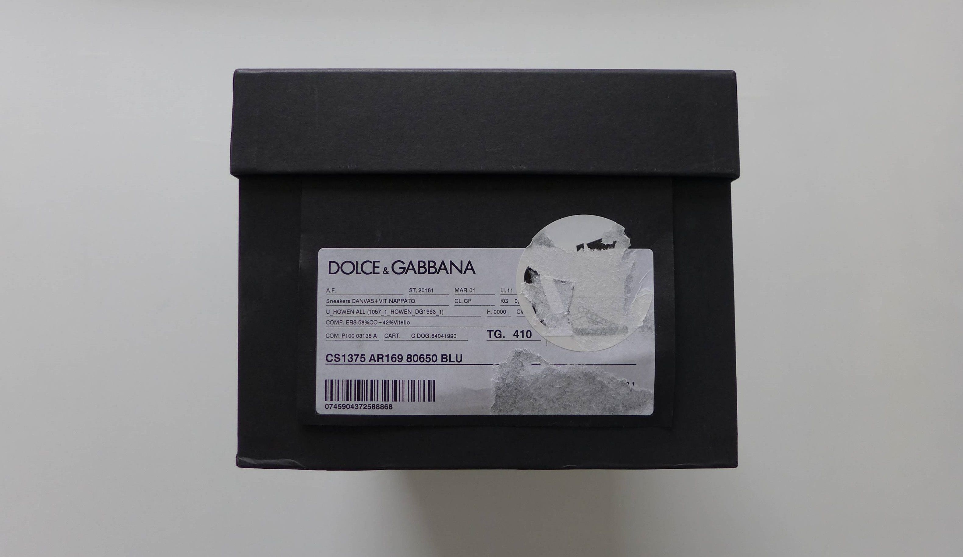 Dolce & Gabbana Dolce & Gabbana Howen Sneakers - Navy Size US 8 / EU 41 - 12 Thumbnail