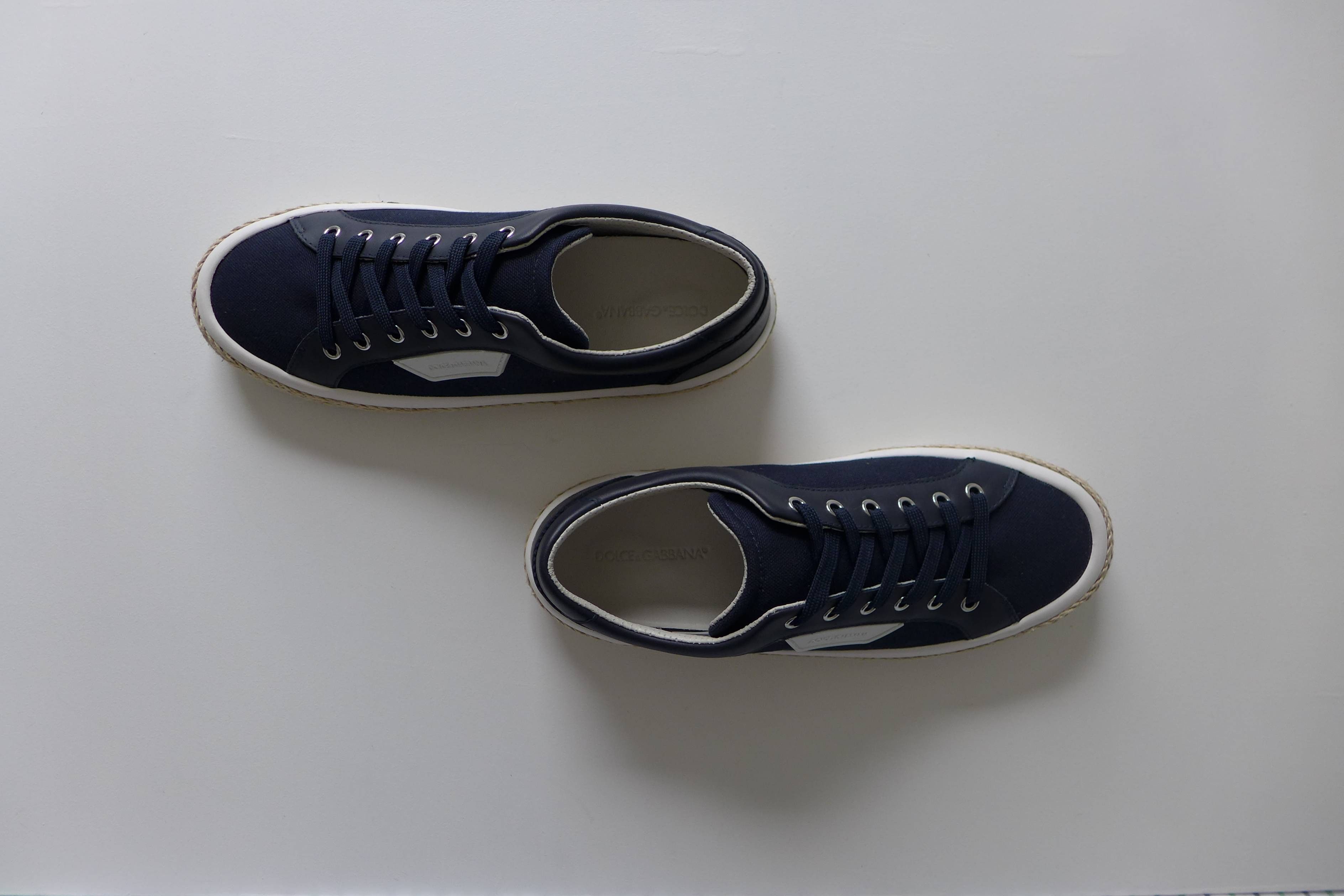Dolce & Gabbana Dolce & Gabbana Howen Sneakers - Navy Size US 8 / EU 41 - 5 Thumbnail