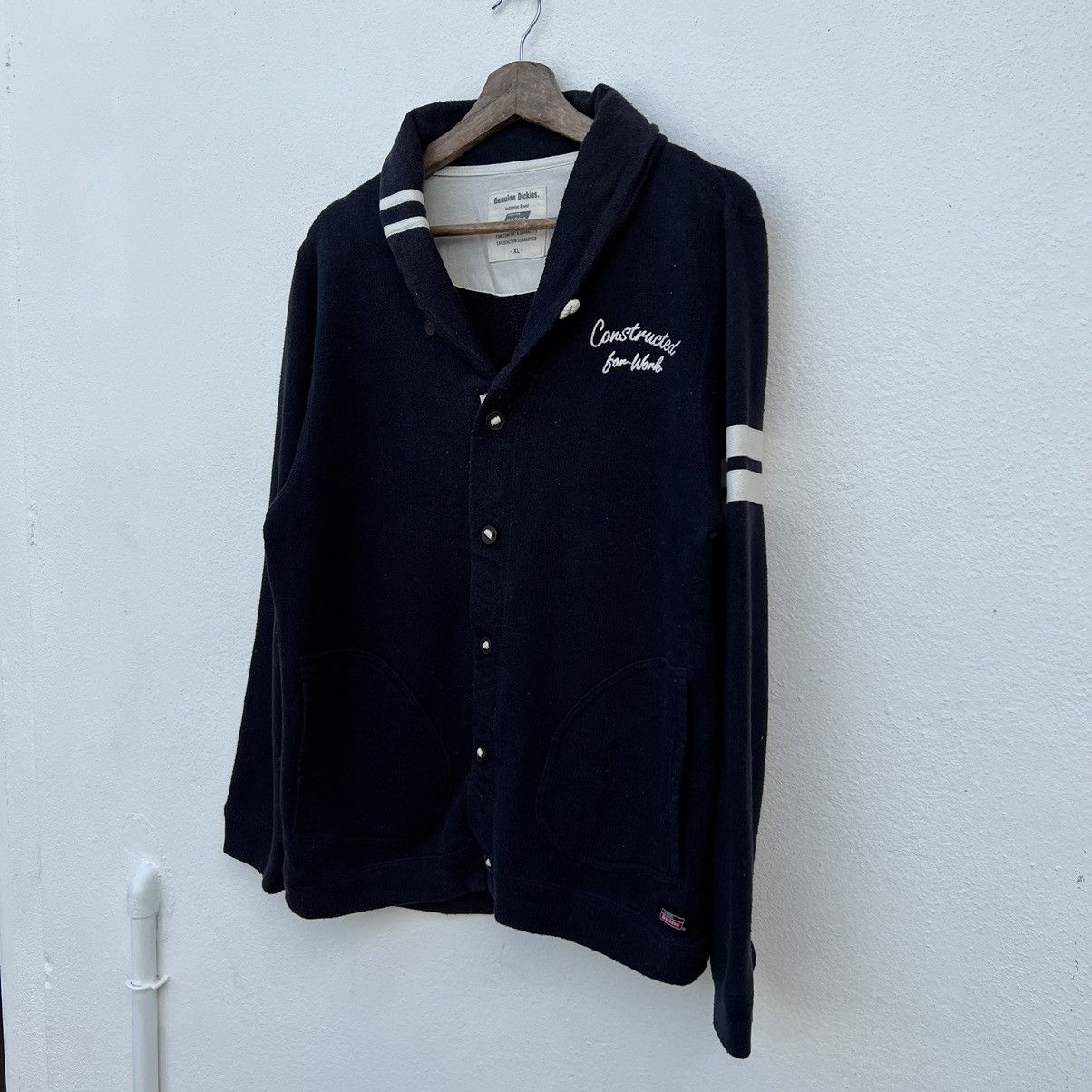 Dickies VINTAGE DICKIES GENUINE BIG LOGO CARDIGAN Size US XL / EU 56 / 4 - 2 Thumbnail