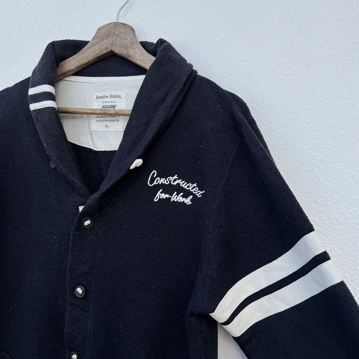 Dickies VINTAGE DICKIES GENUINE BIG LOGO CARDIGAN Size US XL / EU 56 / 4 - 6 Thumbnail