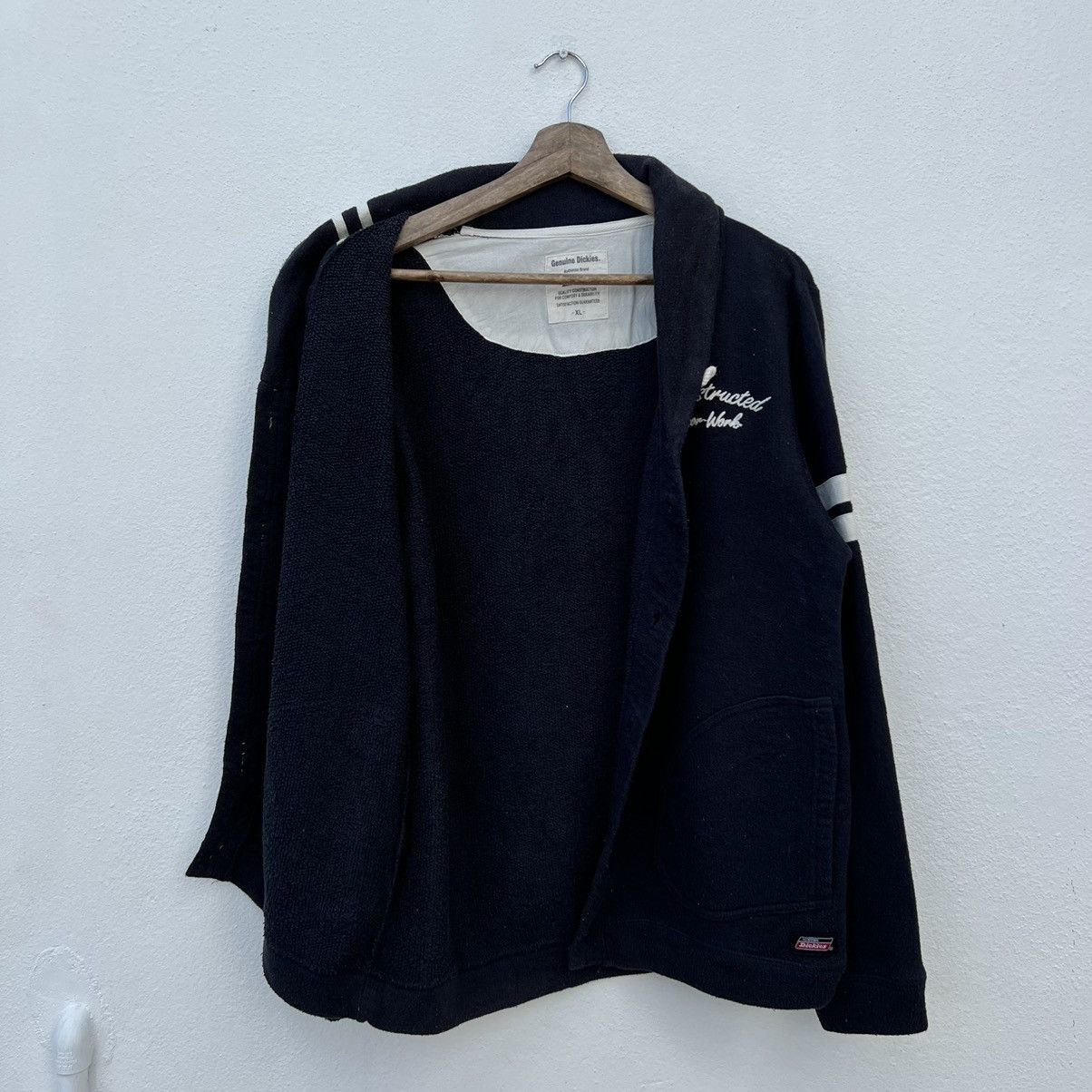Dickies VINTAGE DICKIES GENUINE BIG LOGO CARDIGAN Size US XL / EU 56 / 4 - 9 Thumbnail