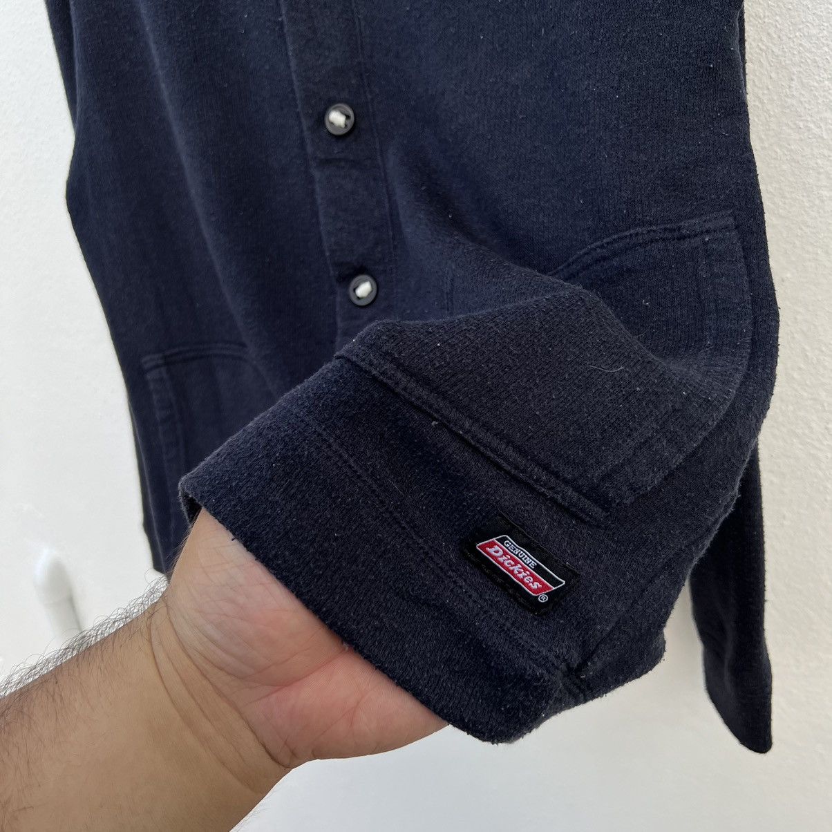 Dickies VINTAGE DICKIES GENUINE BIG LOGO CARDIGAN Size US XL / EU 56 / 4 - 5 Thumbnail