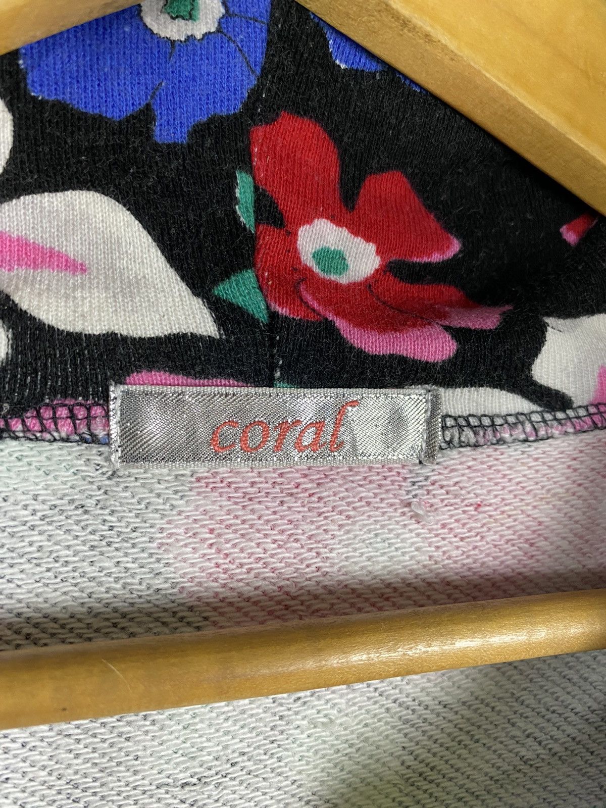 Designer × Japanese Brand Coral Hoodie Floral Nice Design -GK153 Size US S / EU 44-46 / 1 - 9 Thumbnail