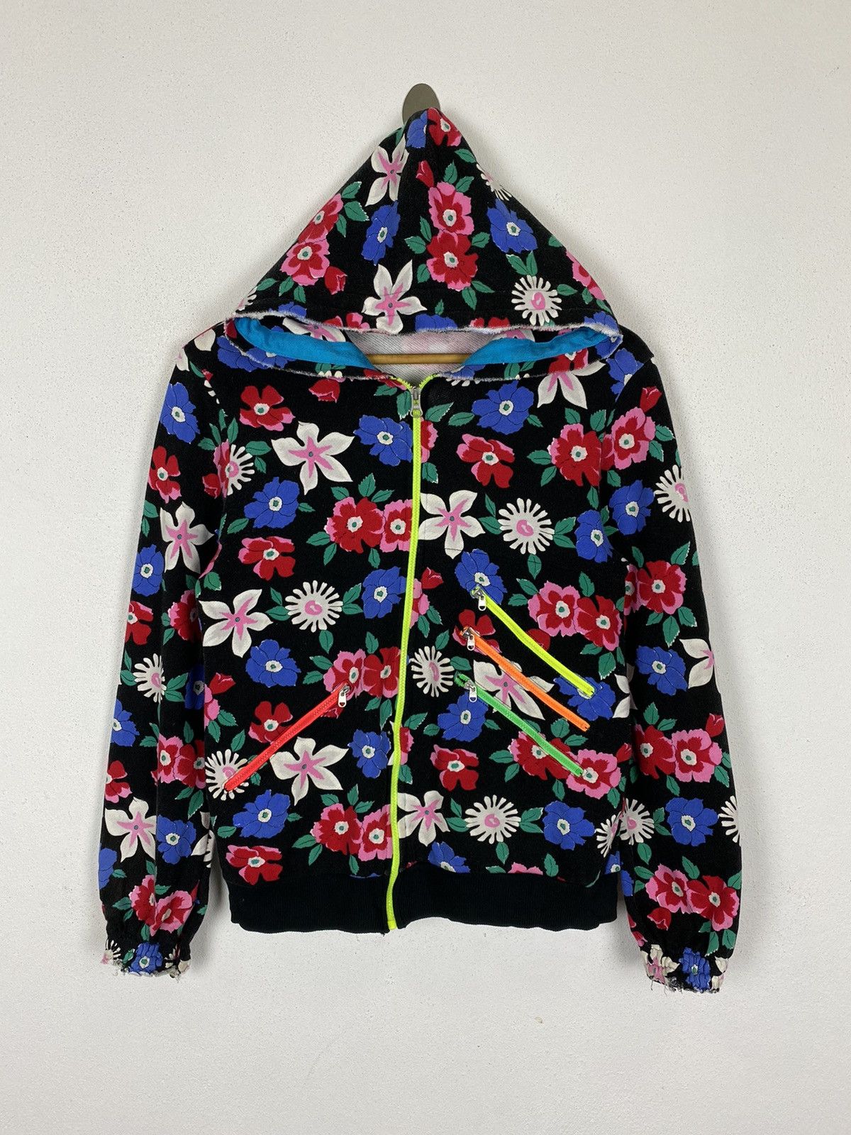 Designer × Japanese Brand Coral Hoodie Floral Nice Design -GK153 Size US S / EU 44-46 / 1 - 2 Thumbnail