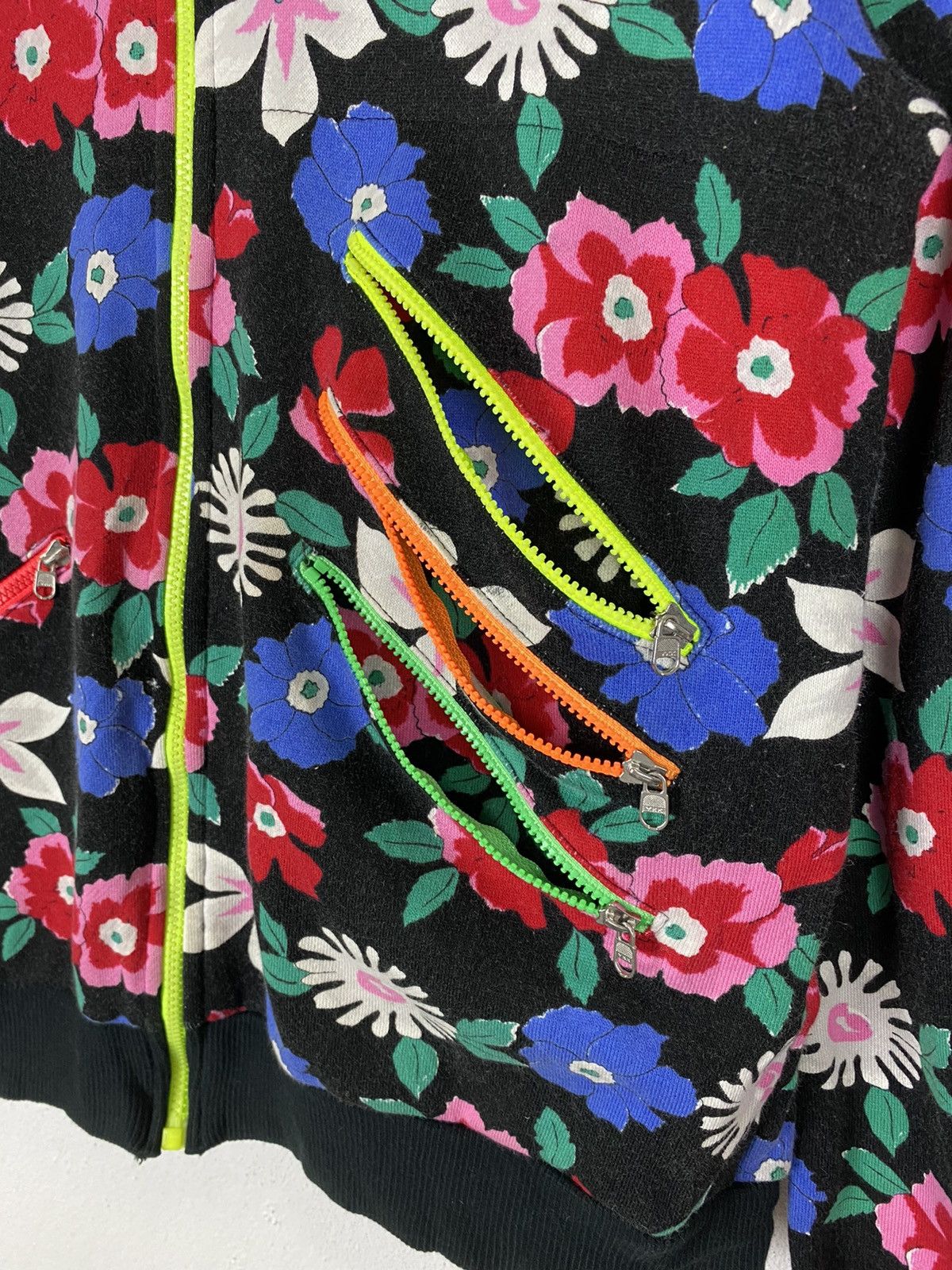 Designer × Japanese Brand Coral Hoodie Floral Nice Design -GK153 Size US S / EU 44-46 / 1 - 6 Thumbnail