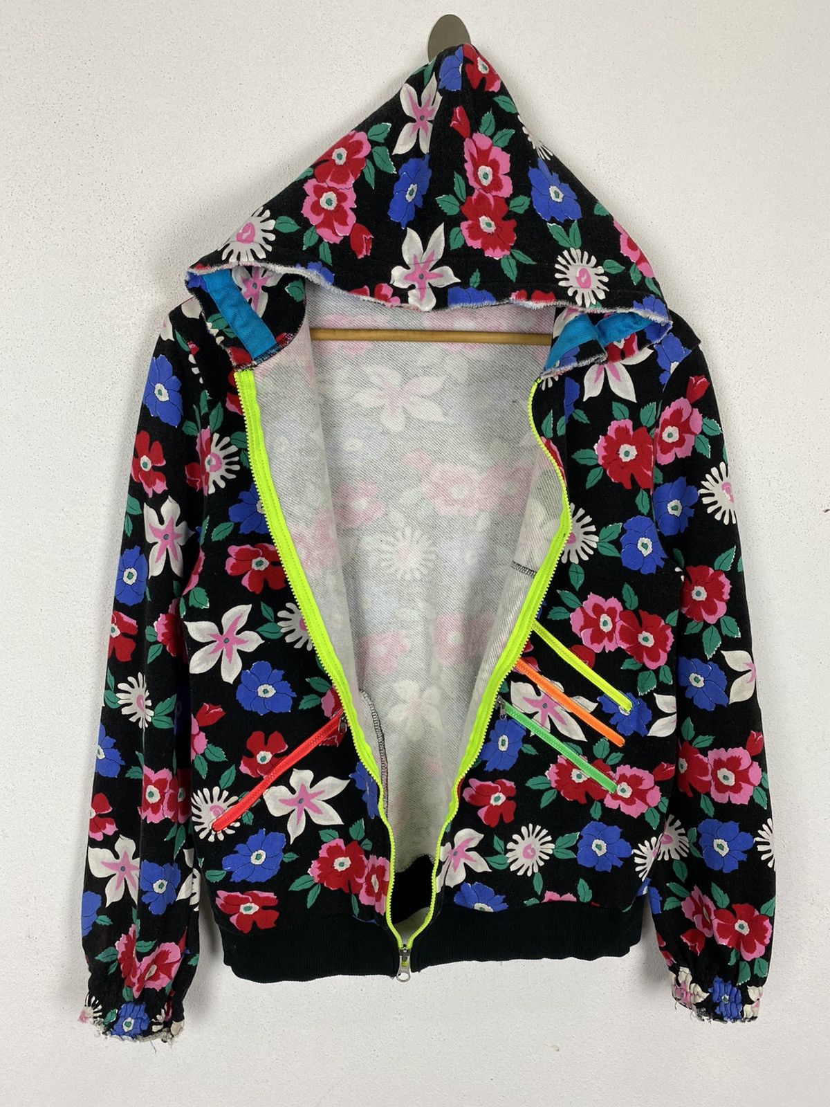 Designer × Japanese Brand Coral Hoodie Floral Nice Design -GK153 Size US S / EU 44-46 / 1 - 3 Thumbnail