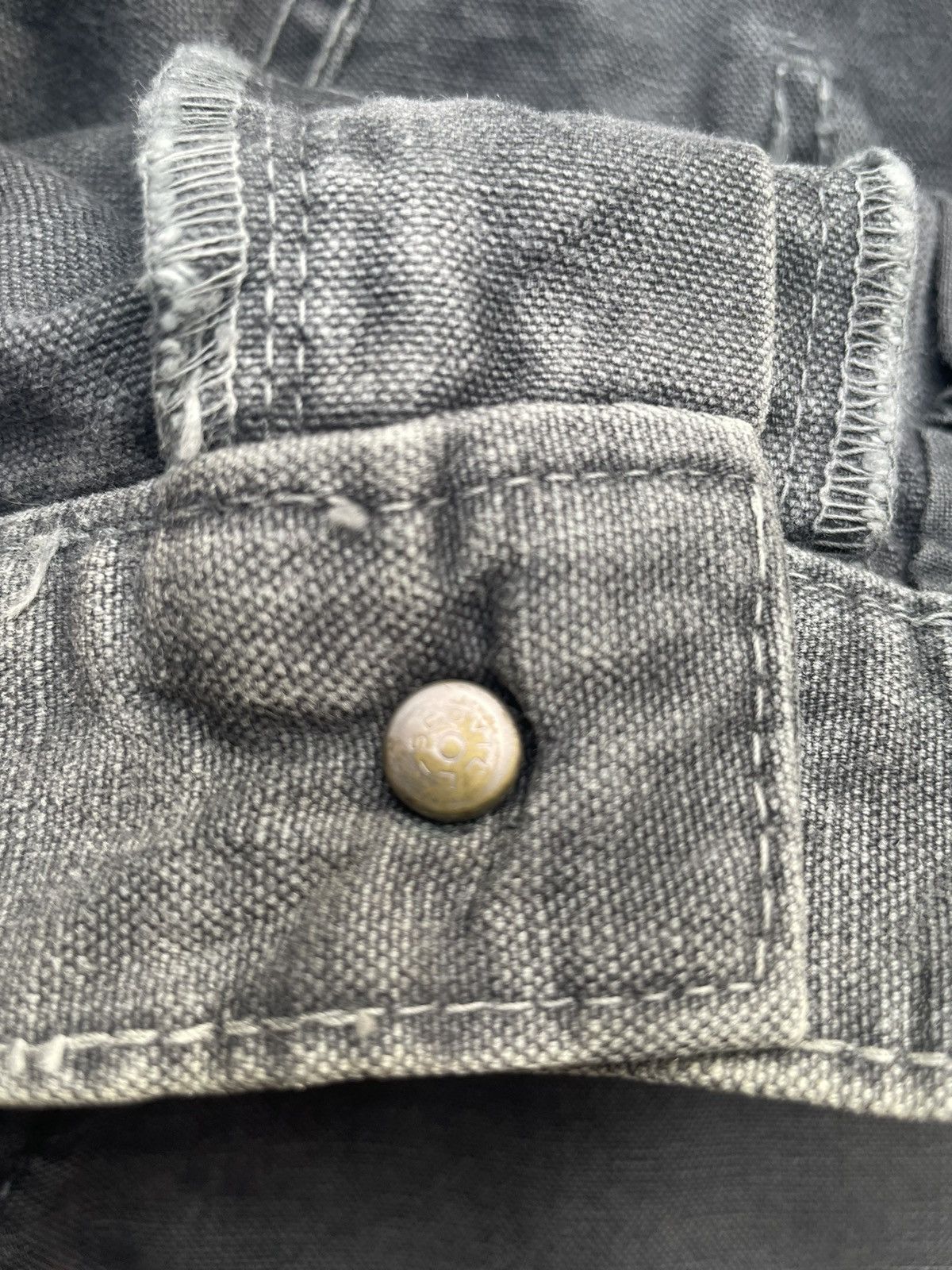 Japanese Brand × Johnbull Vintage John Bull Grey Denim Size US 30 / EU 46 - 15 Thumbnail