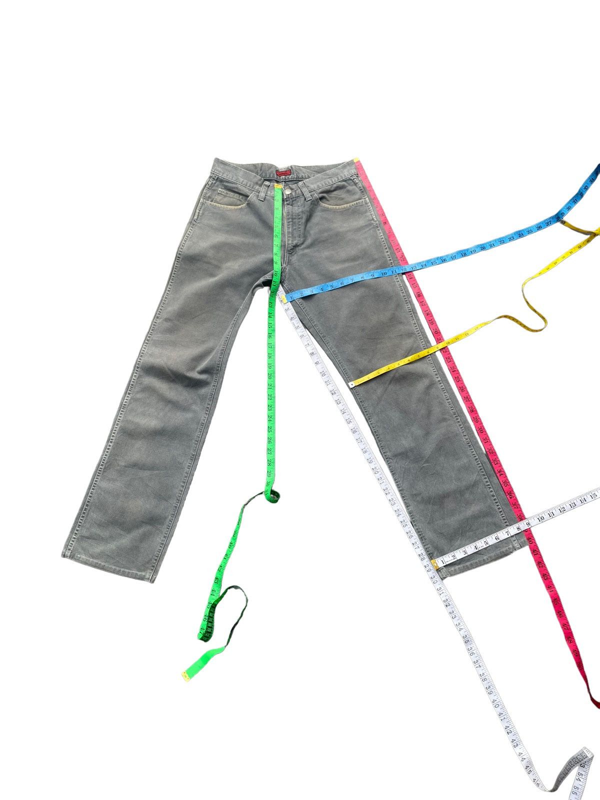Japanese Brand × Johnbull Vintage John Bull Grey Denim Size US 30 / EU 46 - 19 Thumbnail