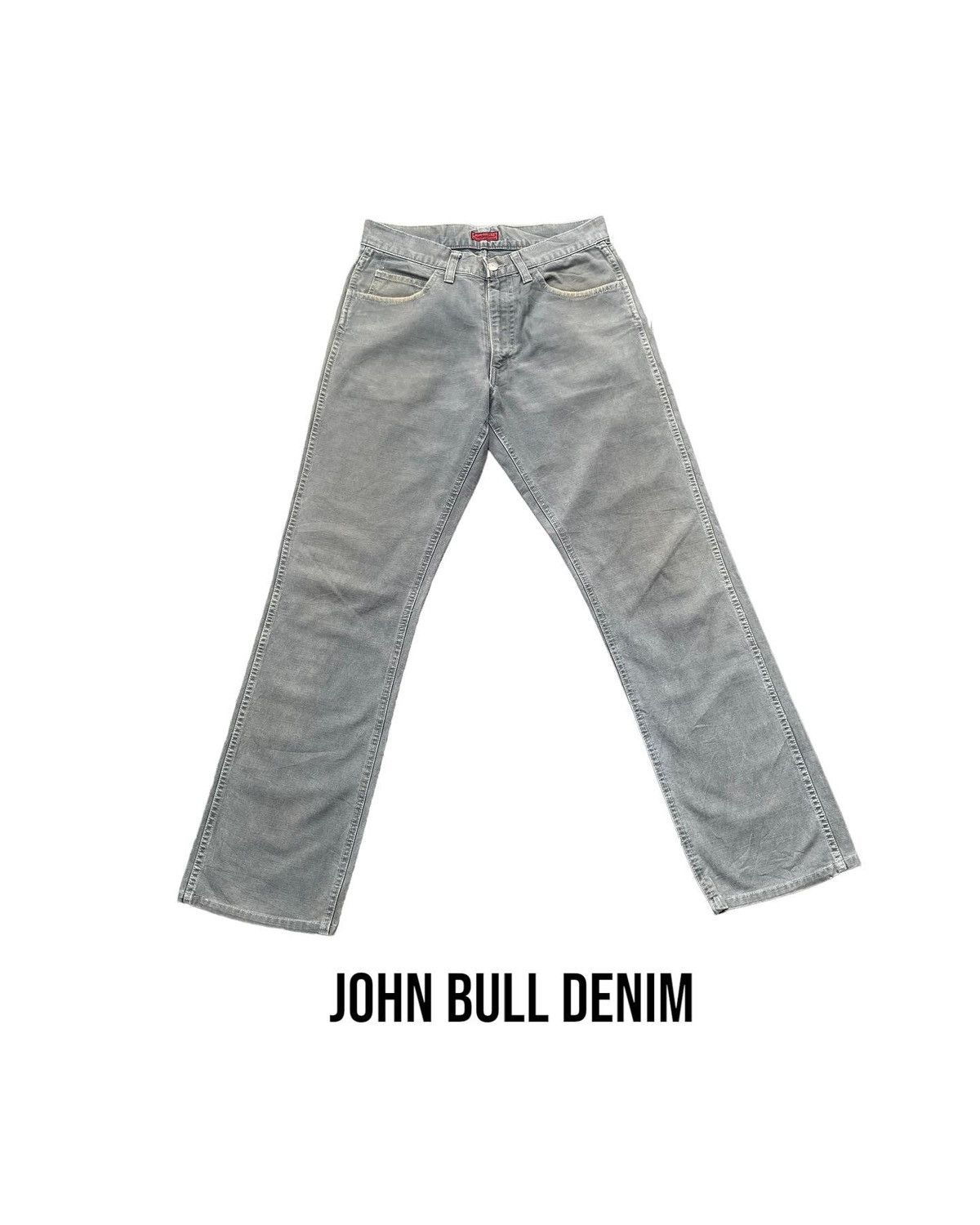 Japanese Brand × Johnbull Vintage John Bull Grey Denim Size US 30 / EU 46 - 1 Thumbnail