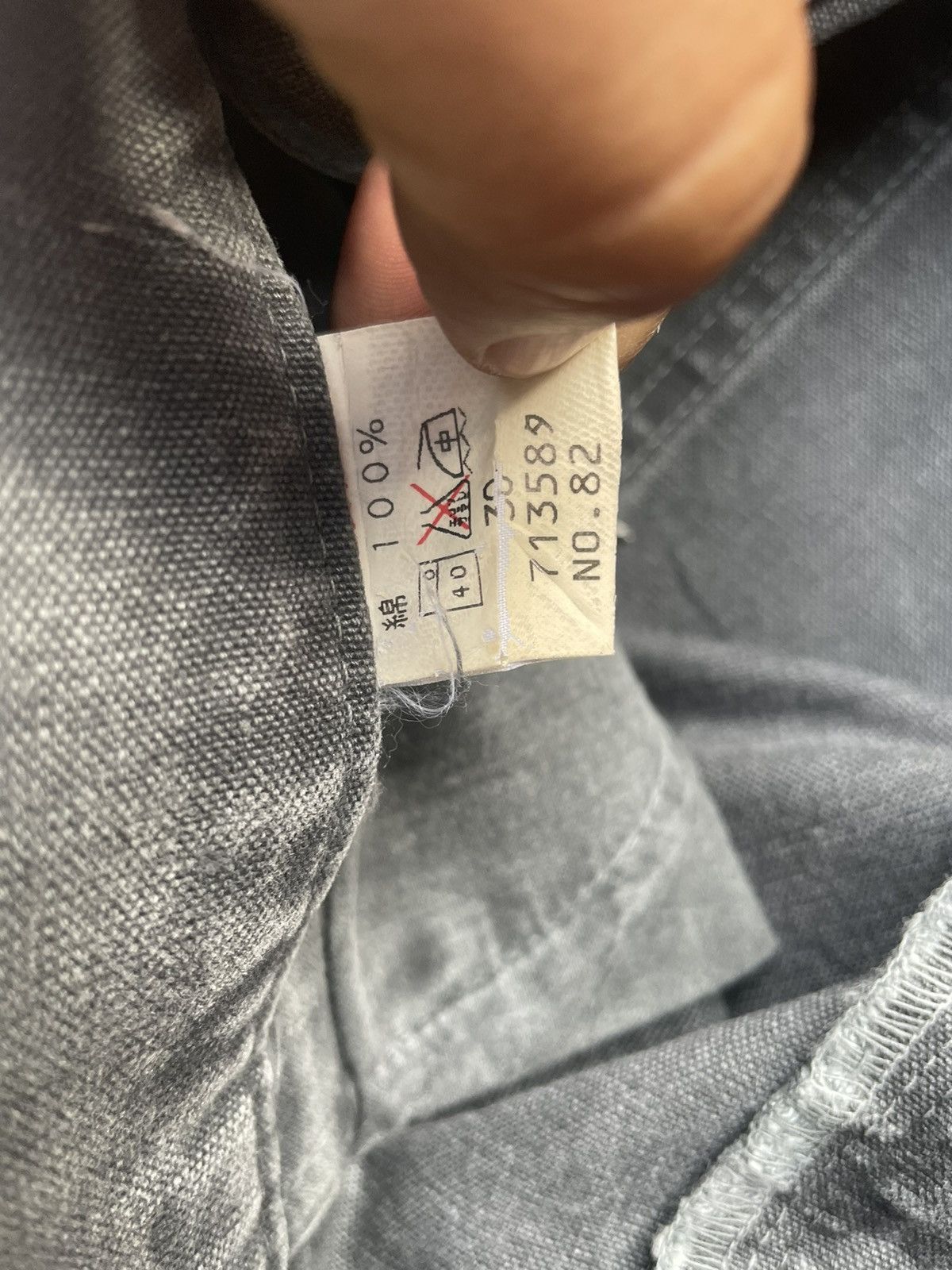 Japanese Brand × Johnbull Vintage John Bull Grey Denim Size US 30 / EU 46 - 14 Thumbnail