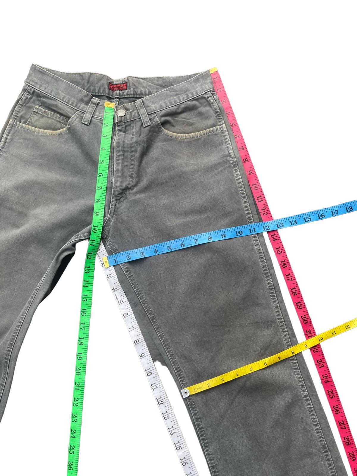 Japanese Brand × Johnbull Vintage John Bull Grey Denim Size US 30 / EU 46 - 21 Thumbnail