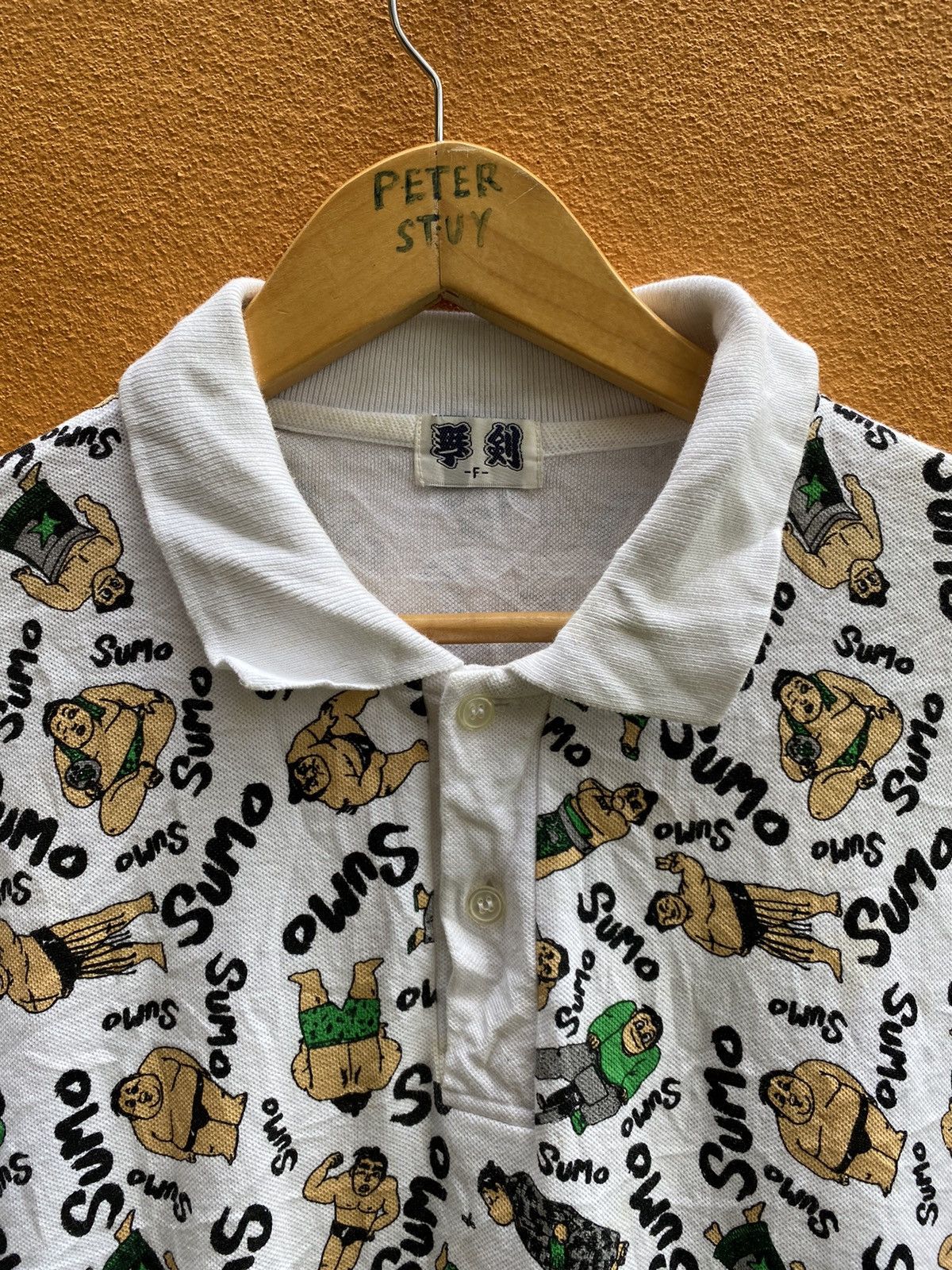 Japanese Brand FULLPRINT SUMI JAPANESE BRAND POLO SHORT SLEEVE Size US M / EU 48-50 / 2 - 3 Thumbnail