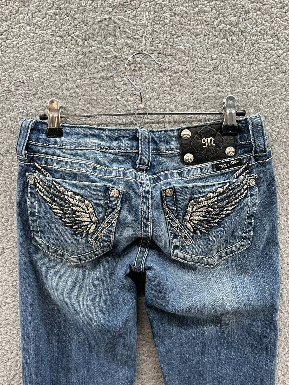 Miss Me Miss Me Straight Cut Jeans JP5332T3 Women's Size 26 Size 26" / US 2 / IT 38 - 4 Thumbnail