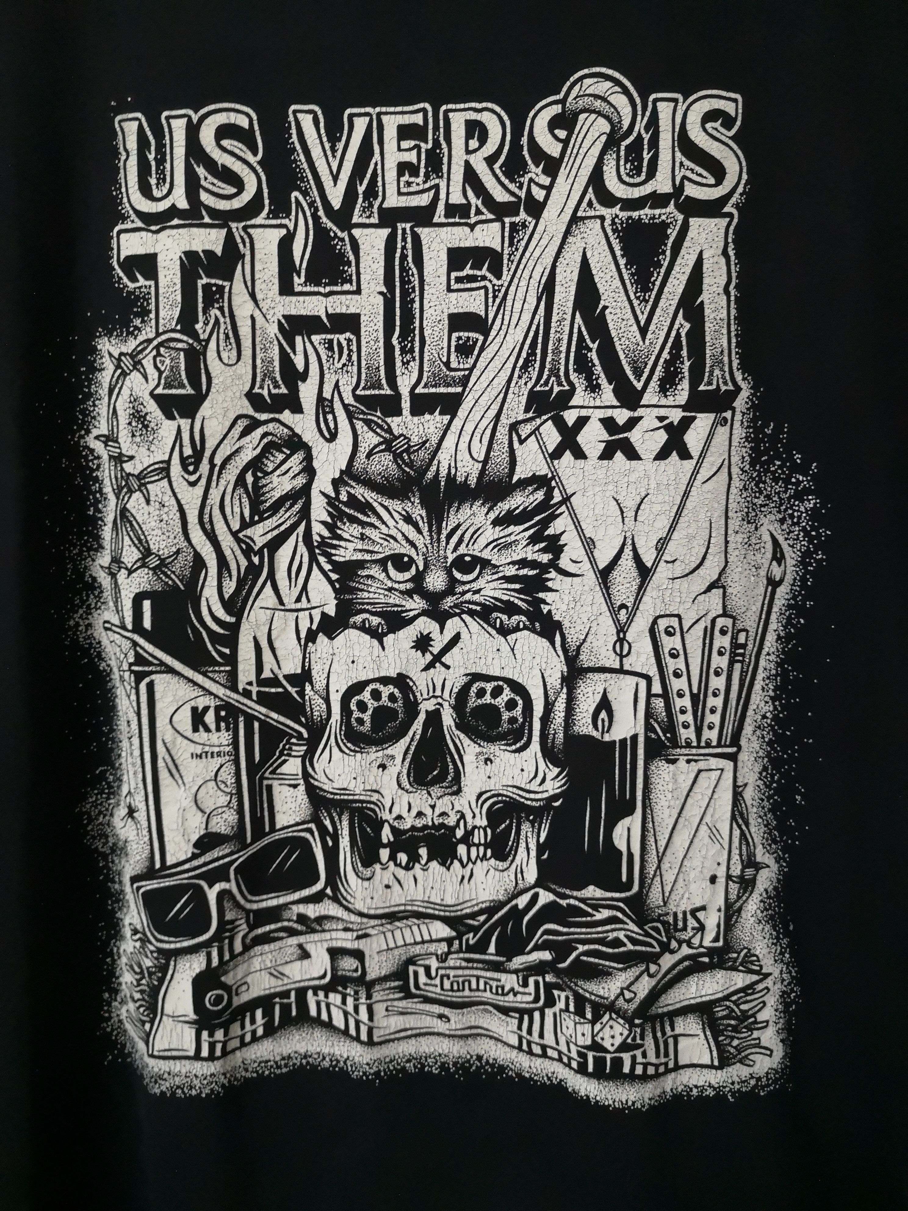 Us Versus Them US VERSUS THEM TEE NICE PRINT Size US XL / EU 56 / 4 - 2 Thumbnail