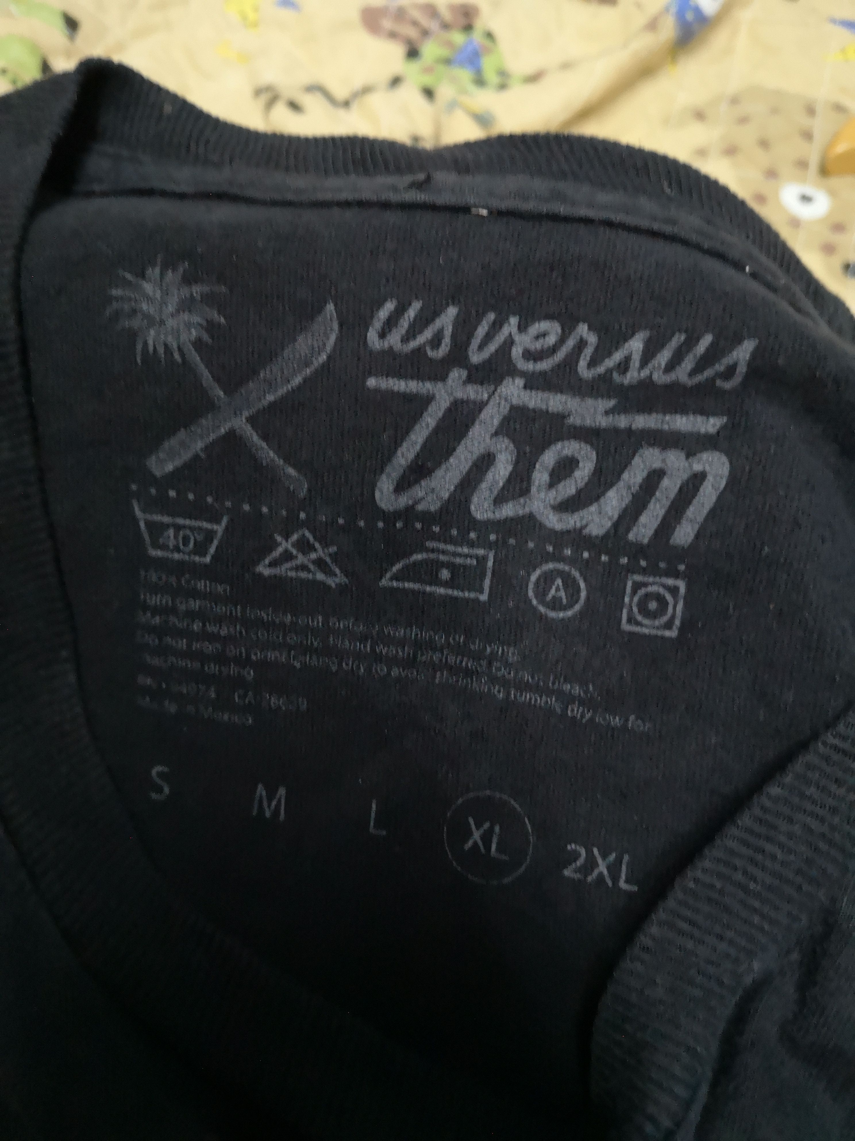 Us Versus Them US VERSUS THEM TEE NICE PRINT Size US XL / EU 56 / 4 - 4 Thumbnail