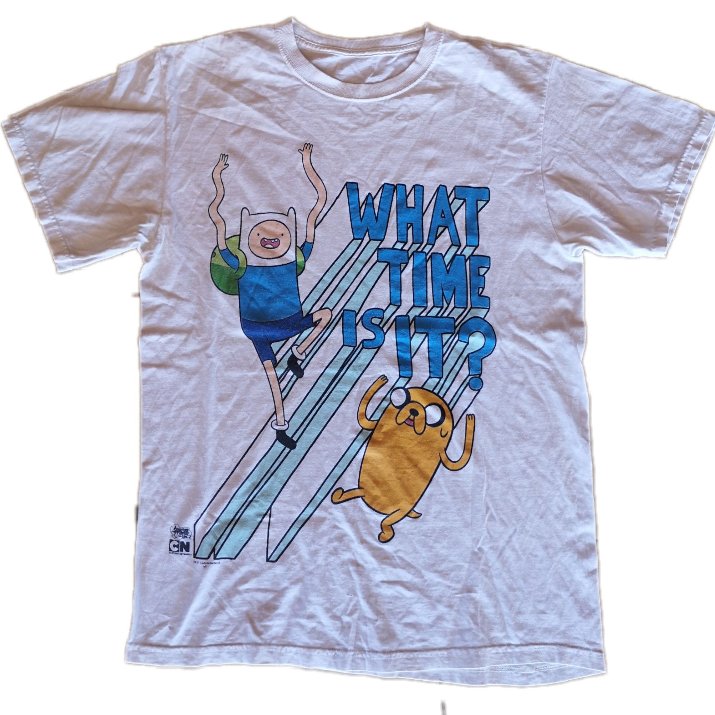 Anime × Cartoon Network × Vintage What Time Is It Vintage Tee Size US M / EU 48-50 / 2 - 1 Thumbnail