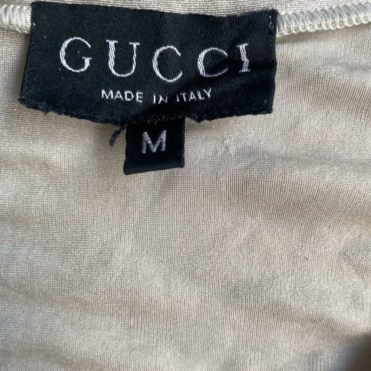 Gucci × Tom Ford Archive SS 97 Gucci Tom Ford Nylon Dip Dye T Shirt Size M / US 6-8 / IT 42-44 - 3 Thumbnail