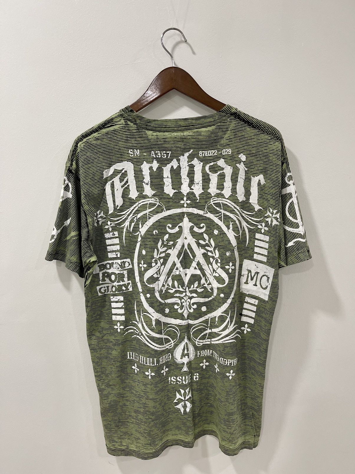 Affliction × Vintage ⚜️⚜️VINTAGE⚜️⚜️AFFLICTION ARCHAIR MI USA BOUND FOR GLORY Size US L / EU 52-54 / 3 - 3 Thumbnail