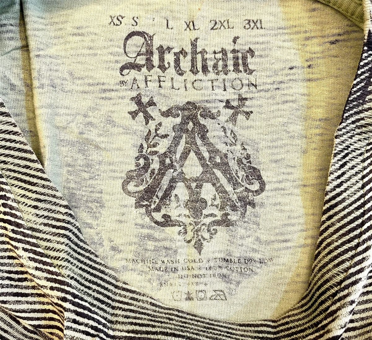 Affliction × Vintage ⚜️⚜️VINTAGE⚜️⚜️AFFLICTION ARCHAIR MI USA BOUND FOR GLORY Size US L / EU 52-54 / 3 - 12 Thumbnail