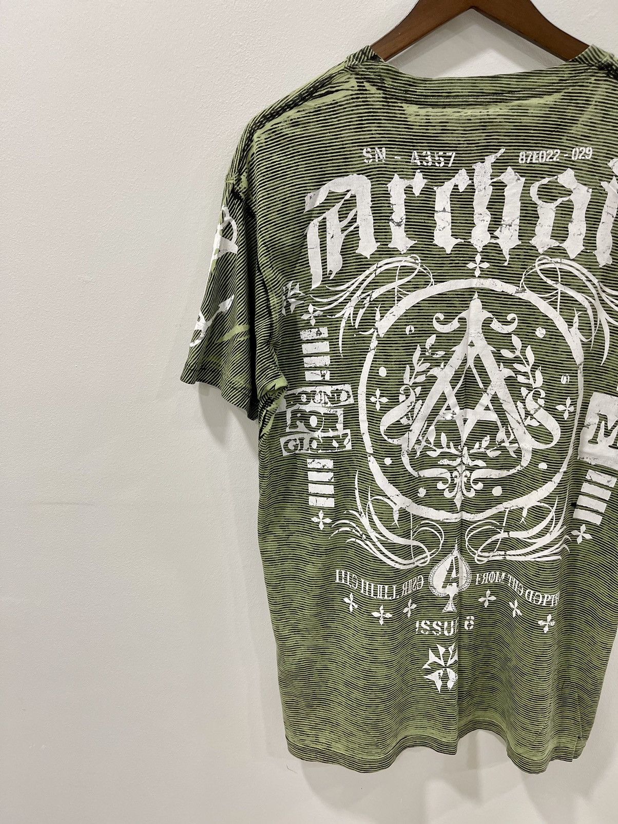 Affliction × Vintage ⚜️⚜️VINTAGE⚜️⚜️AFFLICTION ARCHAIR MI USA BOUND FOR GLORY Size US L / EU 52-54 / 3 - 8 Thumbnail