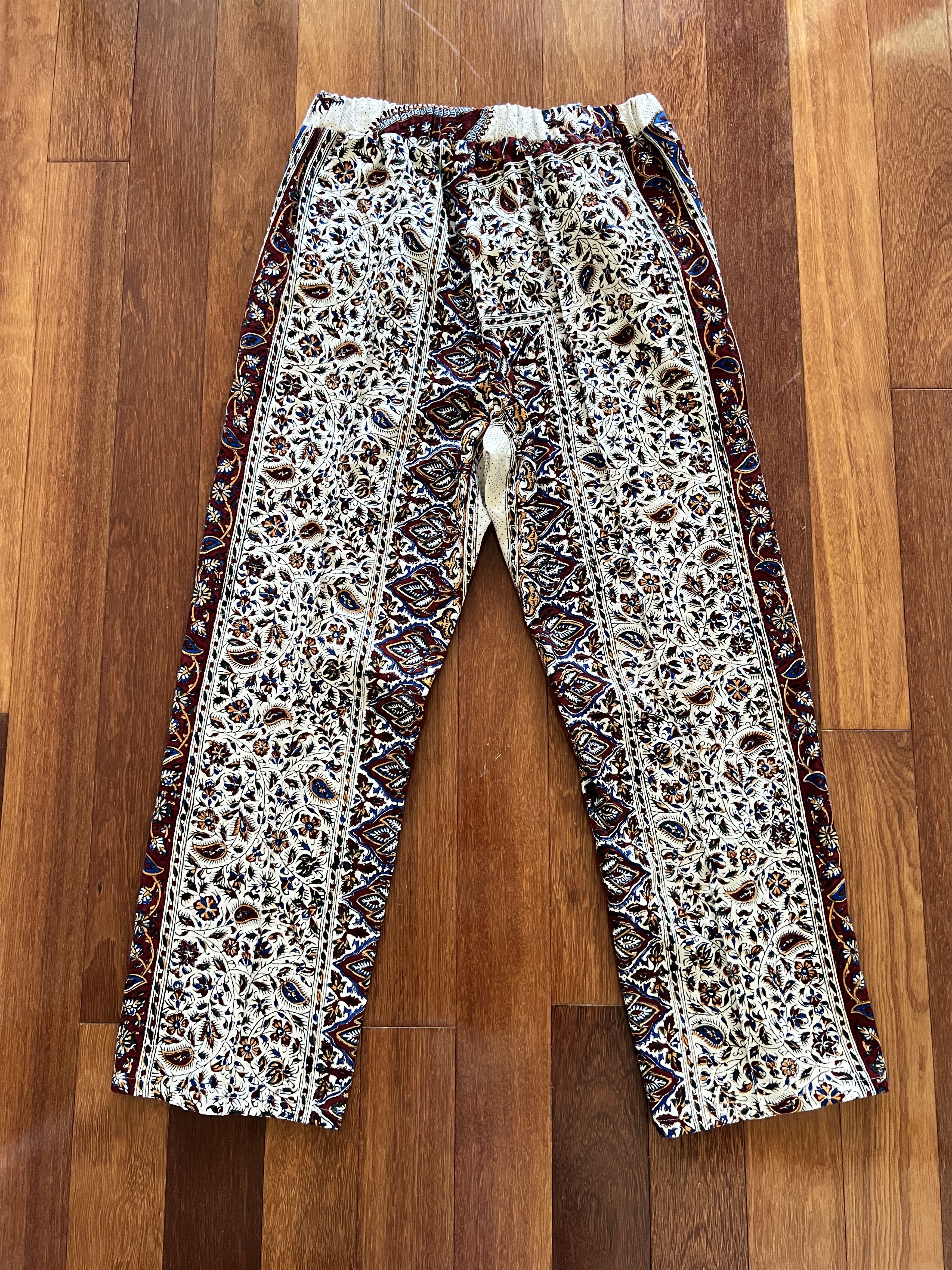 Paria Farzaneh 💚 2021 Paria Farzaneh Archive Iranian Print Trousers NEW Size US 34 / EU 50 - 2 Thumbnail