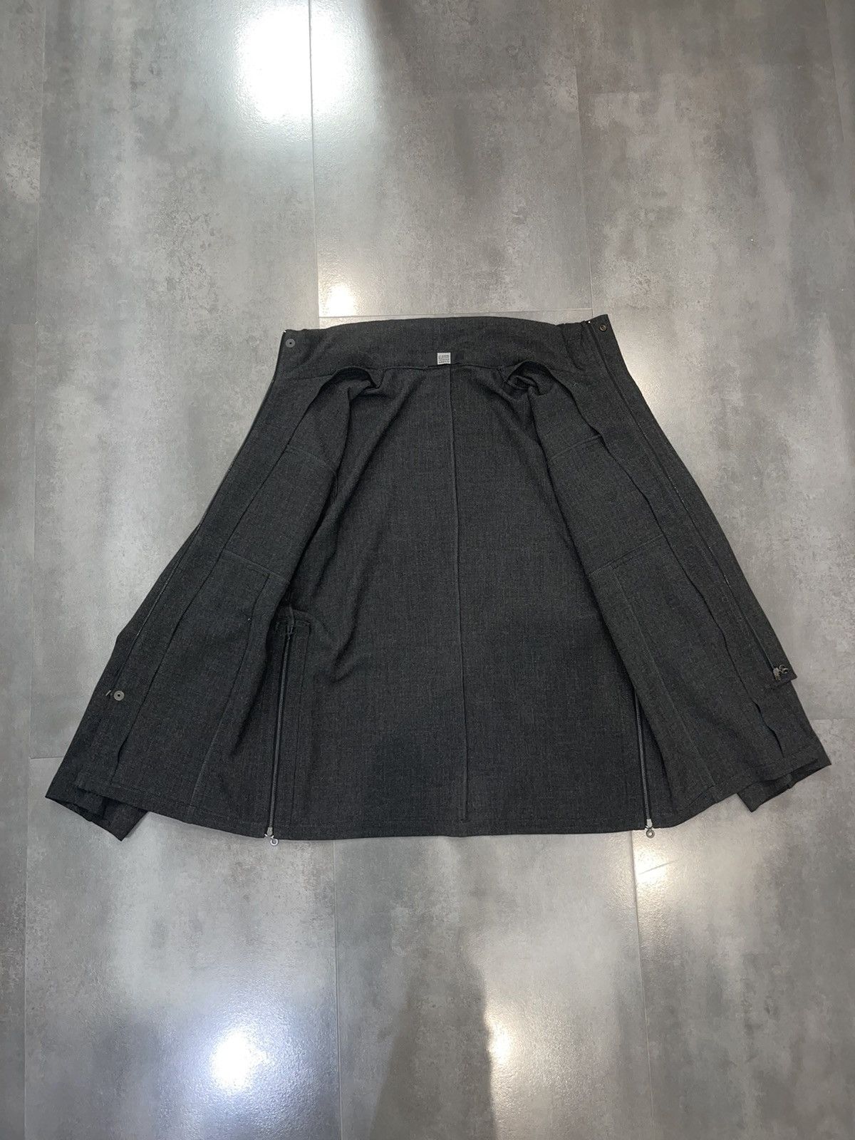 Marithe + Francois Girbaud Marithe Francois Girbaud Technical Zipped Gray Light Jacket Size US S / EU 44-46 / 1 - 20 Thumbnail
