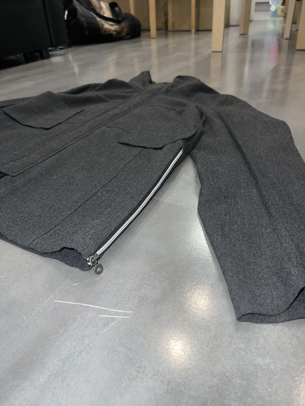 Marithe + Francois Girbaud Marithe Francois Girbaud Technical Zipped Gray Light Jacket Size US S / EU 44-46 / 1 - 9 Thumbnail