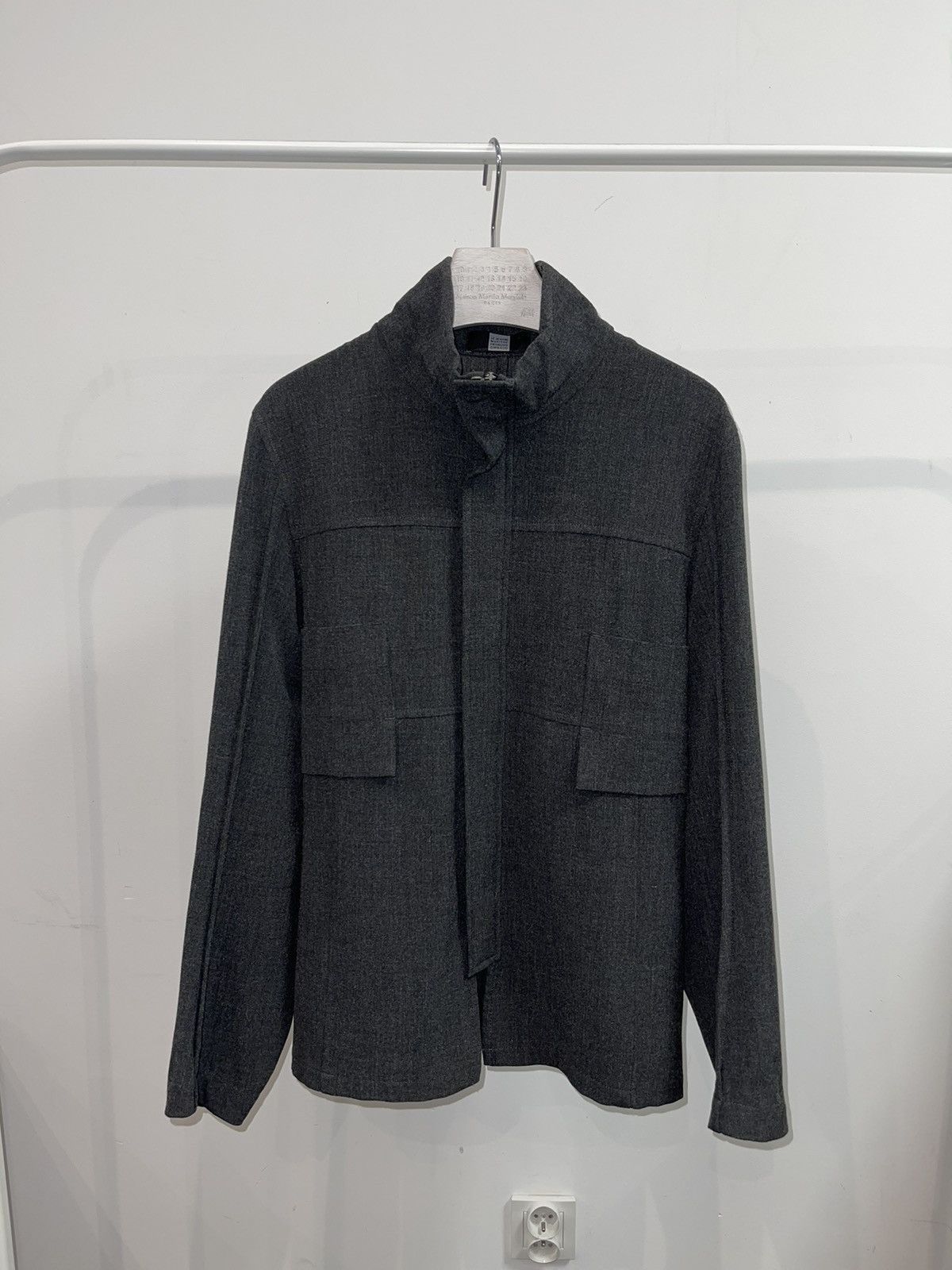 Marithe + Francois Girbaud Marithe Francois Girbaud Technical Zipped Gray Light Jacket Size US S / EU 44-46 / 1 - 2 Thumbnail