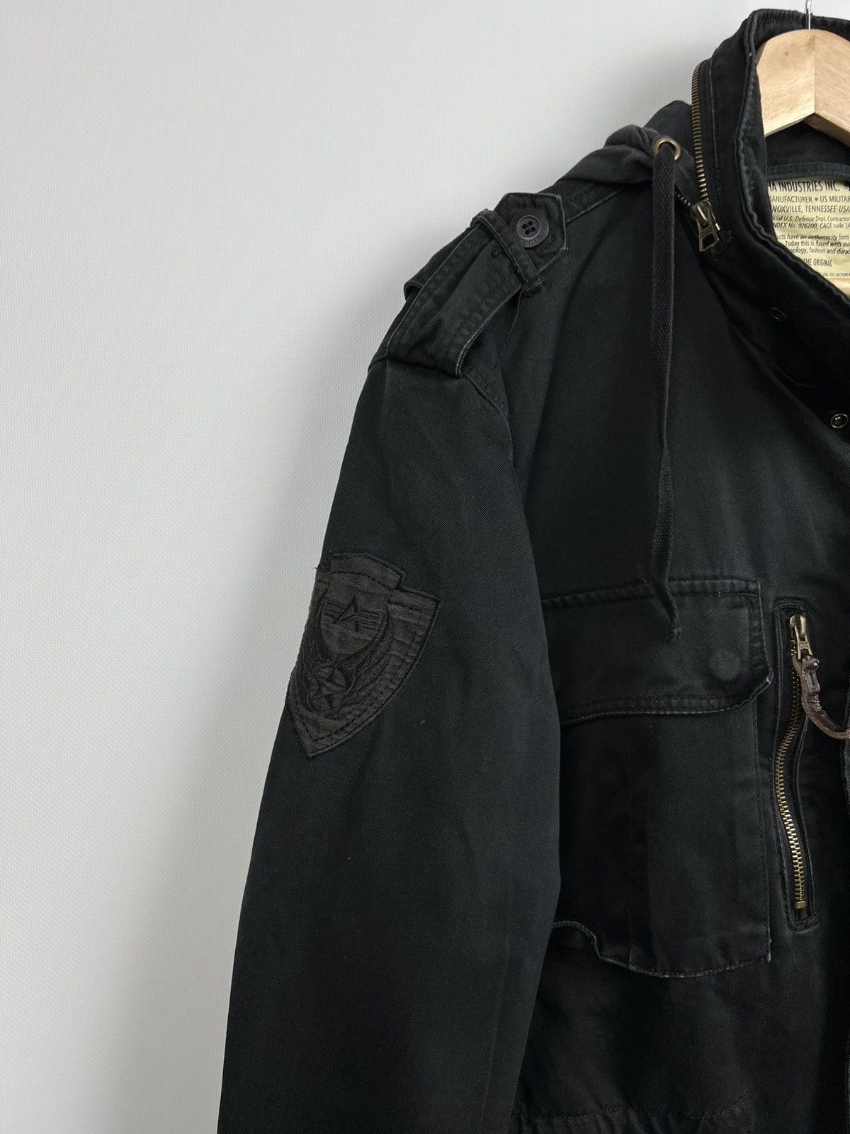 Alpha Industries × Vintage Vintage Alpha Industries M65 U.S Military Jacket Size US XL / EU 56 / 4 - 3 Thumbnail