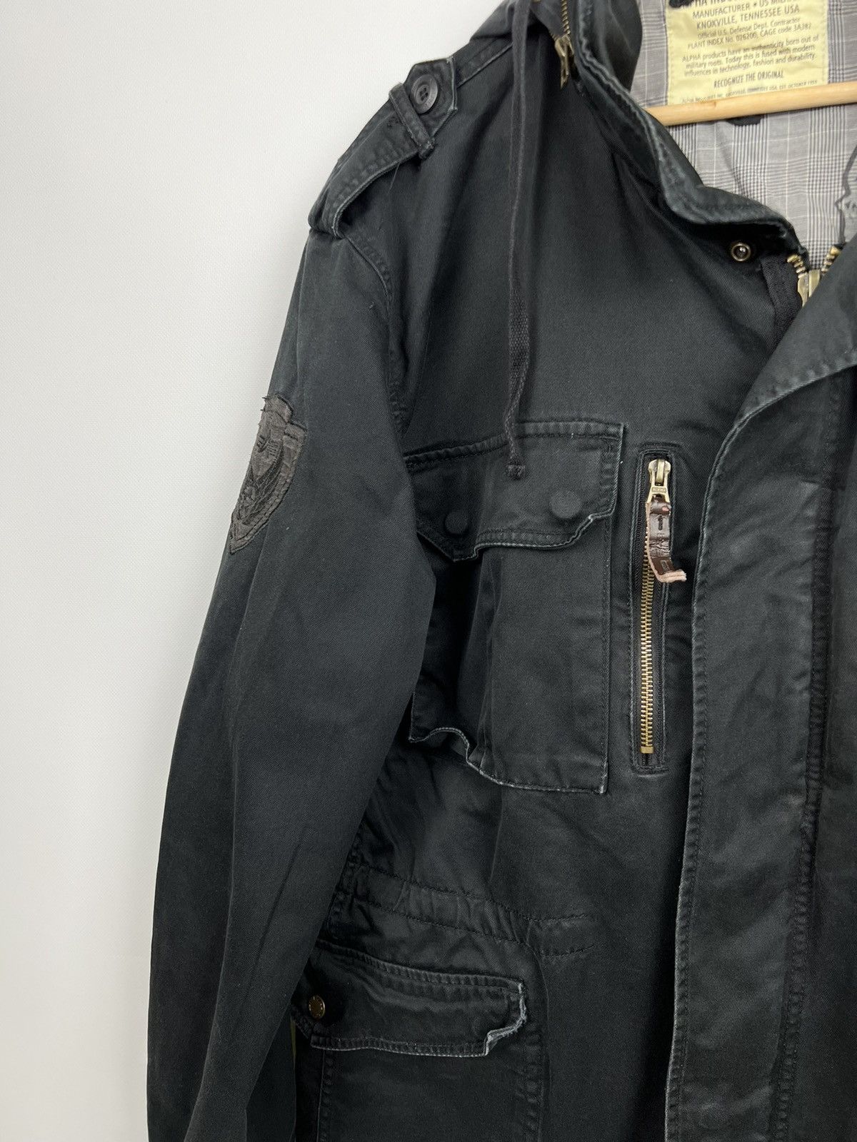 Alpha Industries × Vintage Vintage Alpha Industries M65 U.S Military Jacket Size US XL / EU 56 / 4 - 6 Thumbnail