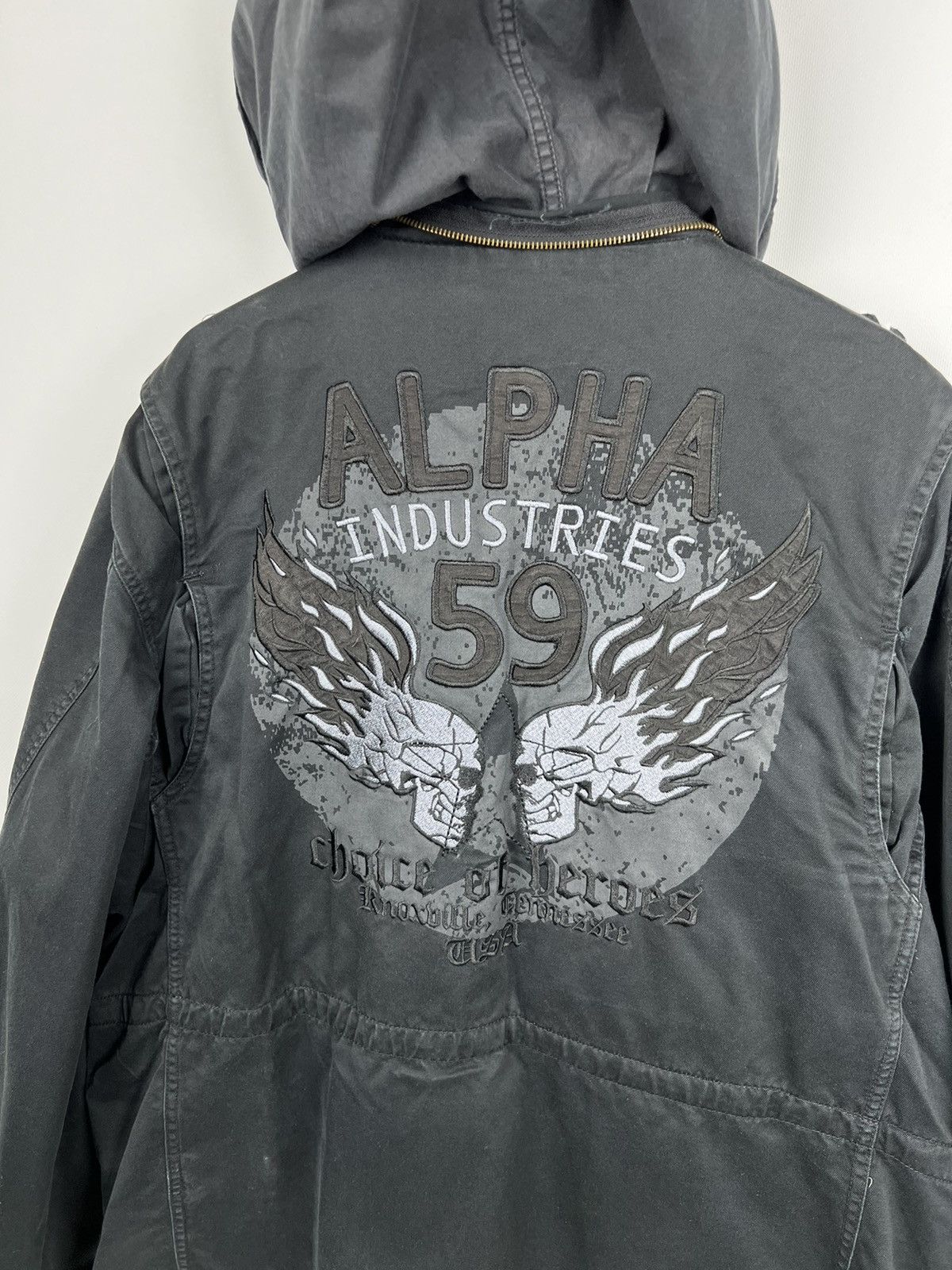 Alpha Industries × Vintage Vintage Alpha Industries M65 U.S Military Jacket Size US XL / EU 56 / 4 - 8 Thumbnail