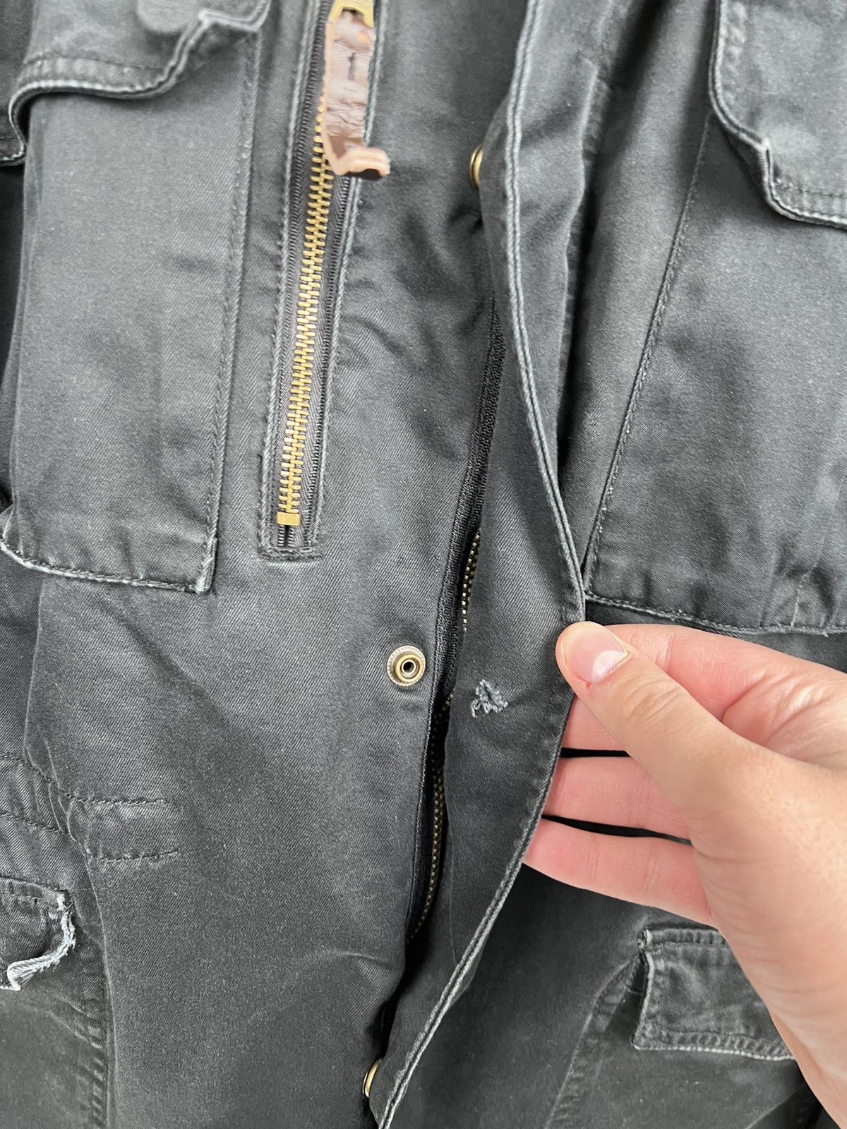 Alpha Industries × Vintage Vintage Alpha Industries M65 U.S Military Jacket Size US XL / EU 56 / 4 - 10 Thumbnail