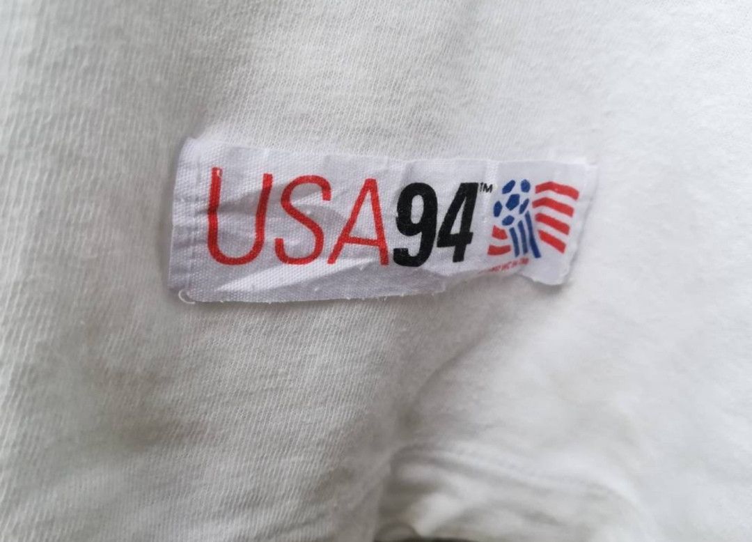 Vintage Vintage 1994 USA Soccer World Cup T-Shirt Size US S / EU 44-46 / 1 - 4 Thumbnail