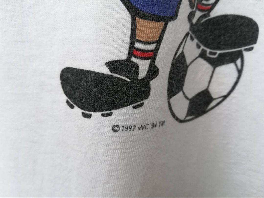 Vintage Vintage 1994 USA Soccer World Cup T-Shirt Size US S / EU 44-46 / 1 - 5 Thumbnail