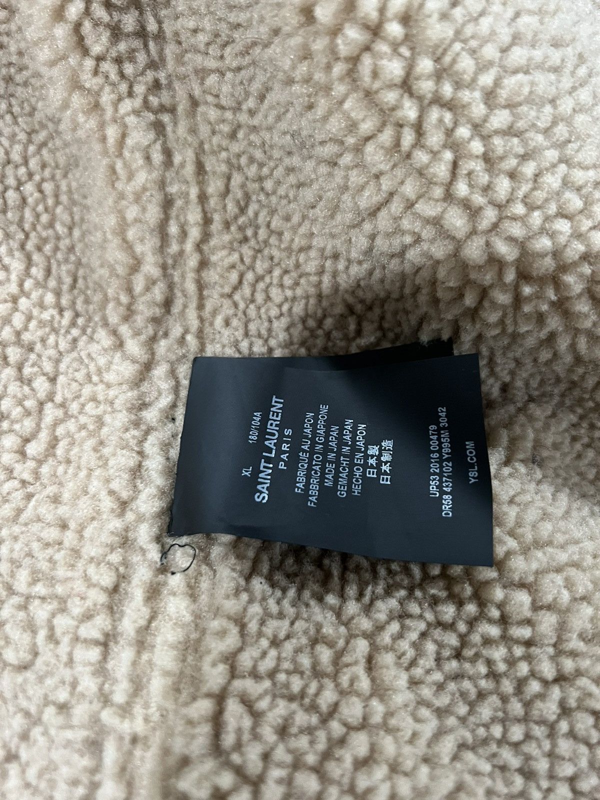 Saint Laurent Paris Saint Laurent Hedi Slimane shearing parka. XL. Size US XL / EU 56 / 4 - 9 Thumbnail