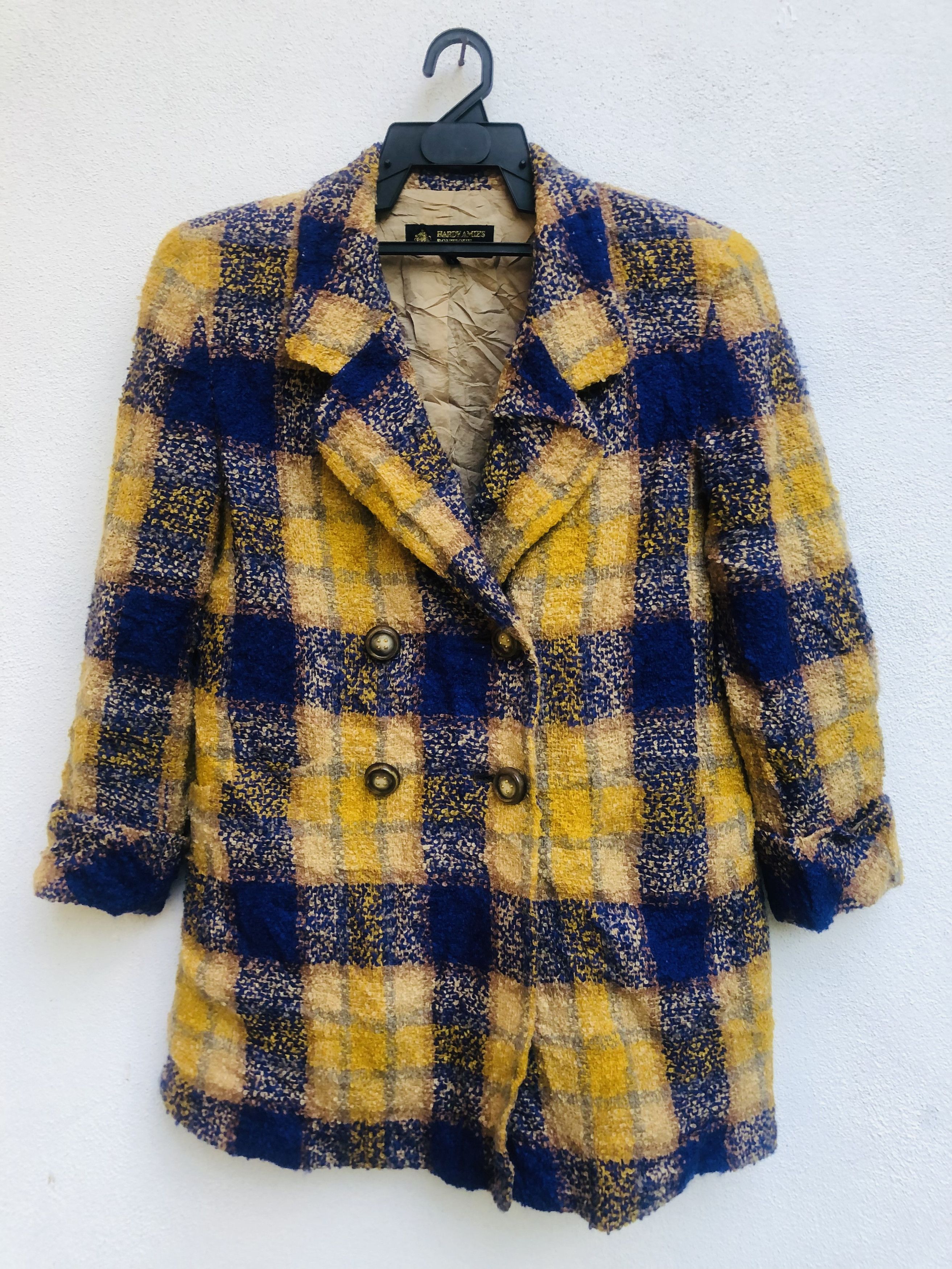 Vintage Hardy Amies Designer Fashion Style Jacket