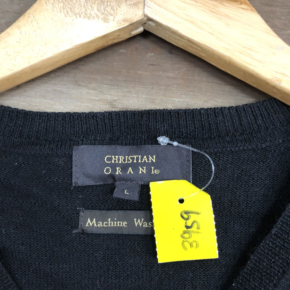 Homespun Knitwear × Japanese Brand Christian Orani Black sweatshirt knitwear #3959 Size US M / EU 48-50 / 2 - 11 Thumbnail