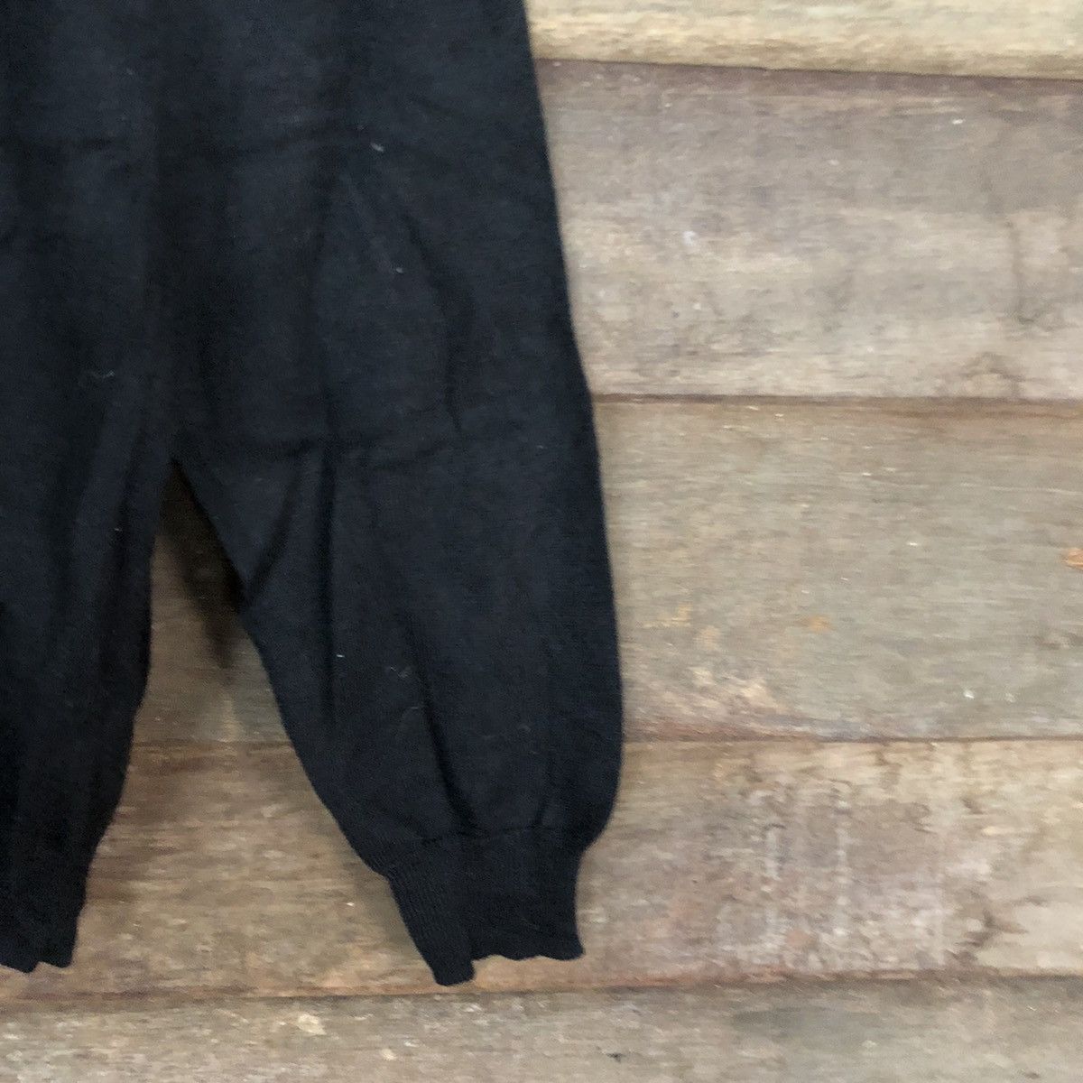Homespun Knitwear × Japanese Brand Christian Orani Black sweatshirt knitwear #3959 Size US M / EU 48-50 / 2 - 4 Thumbnail