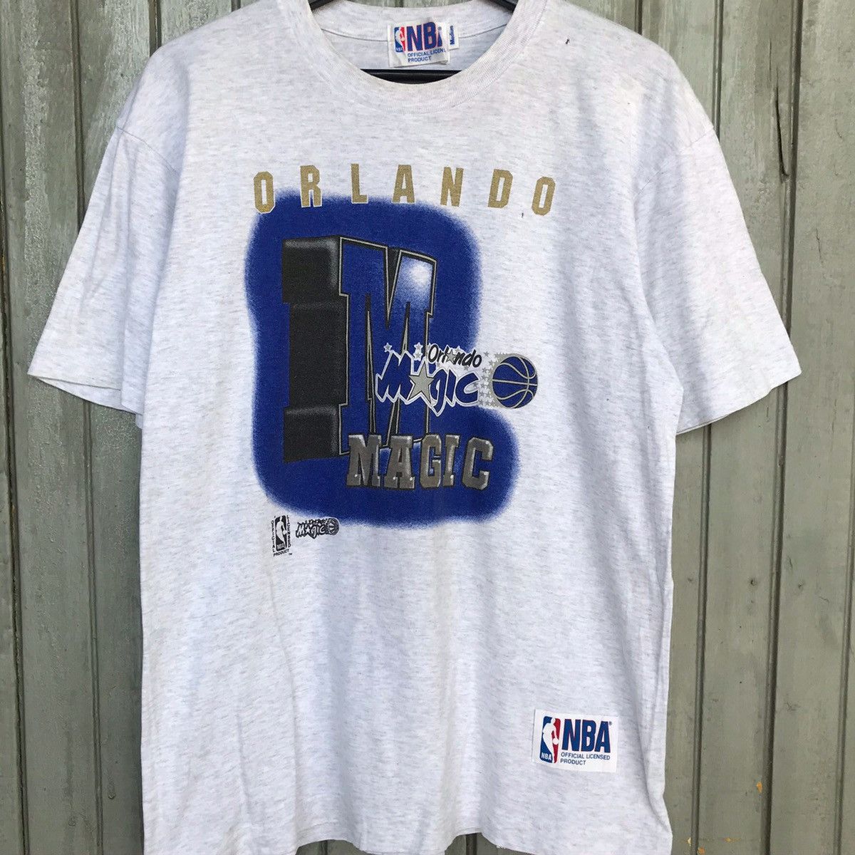NBA × Vintage *Vintage ORLANDO MAGIC NBA tees 90s Size US M / EU 48-50 / 2 - 2 Thumbnail