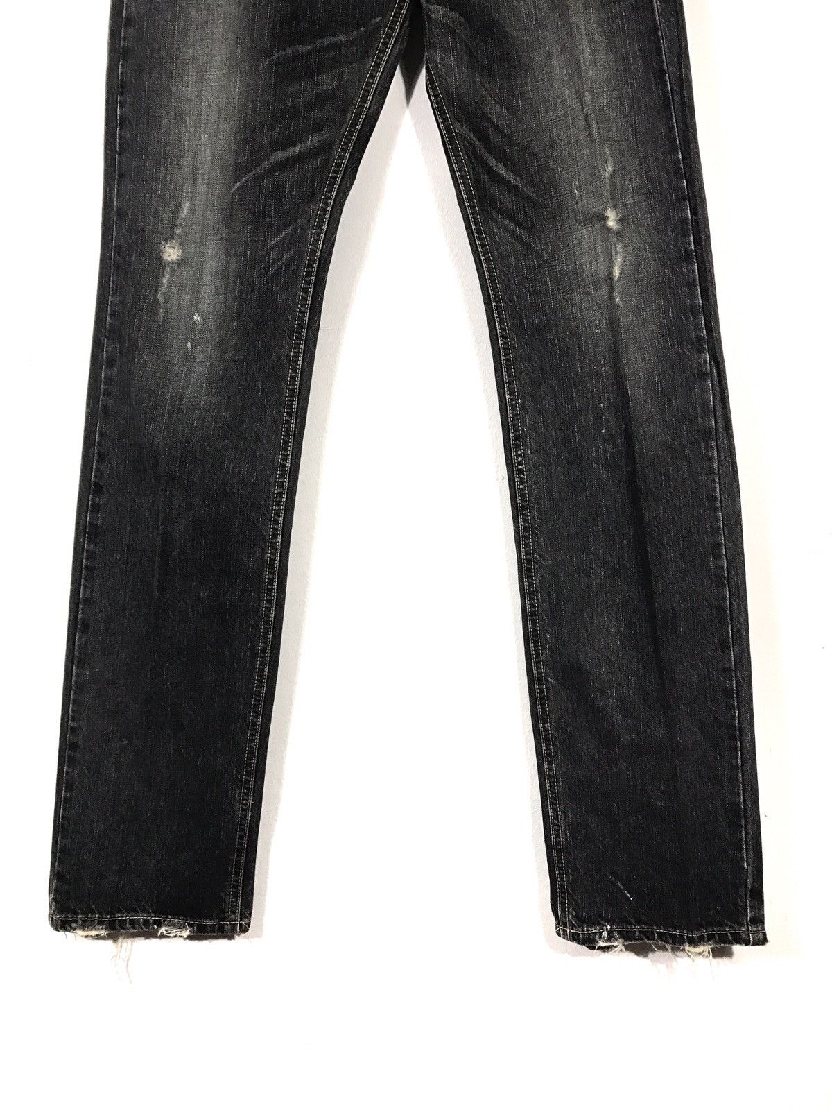 Japanese Brand Araiyan Skinny Distressed Denim Jeans Made In Japan Size US 32 / EU 48 - 3 Thumbnail