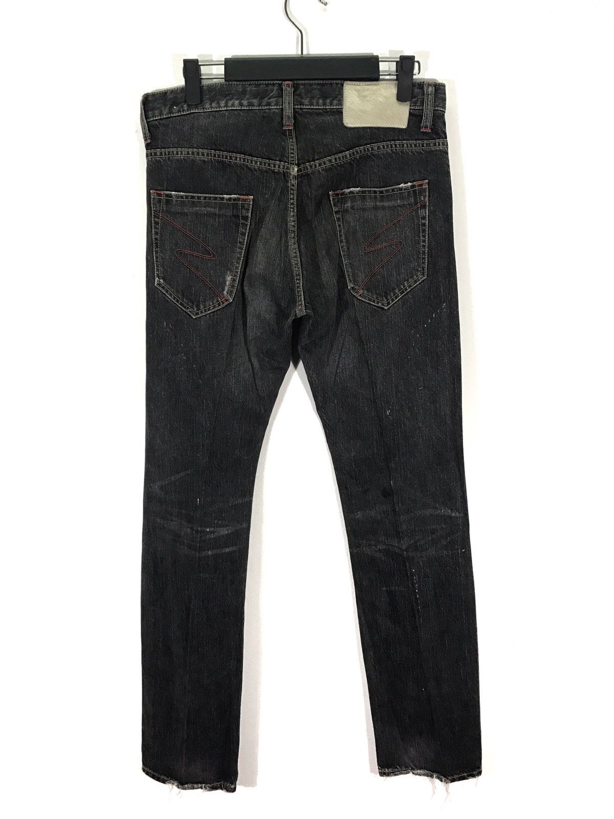 Japanese Brand Araiyan Skinny Distressed Denim Jeans Made In Japan Size US 32 / EU 48 - 4 Thumbnail