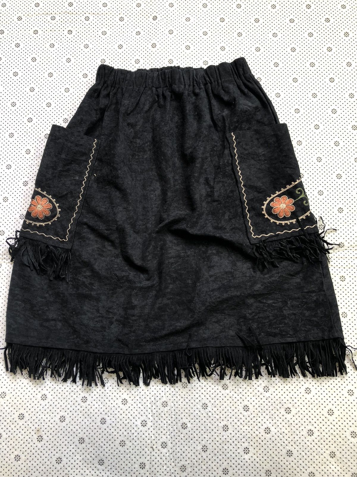 Japanese Brand x Aveczele Latin dance tassel skirt